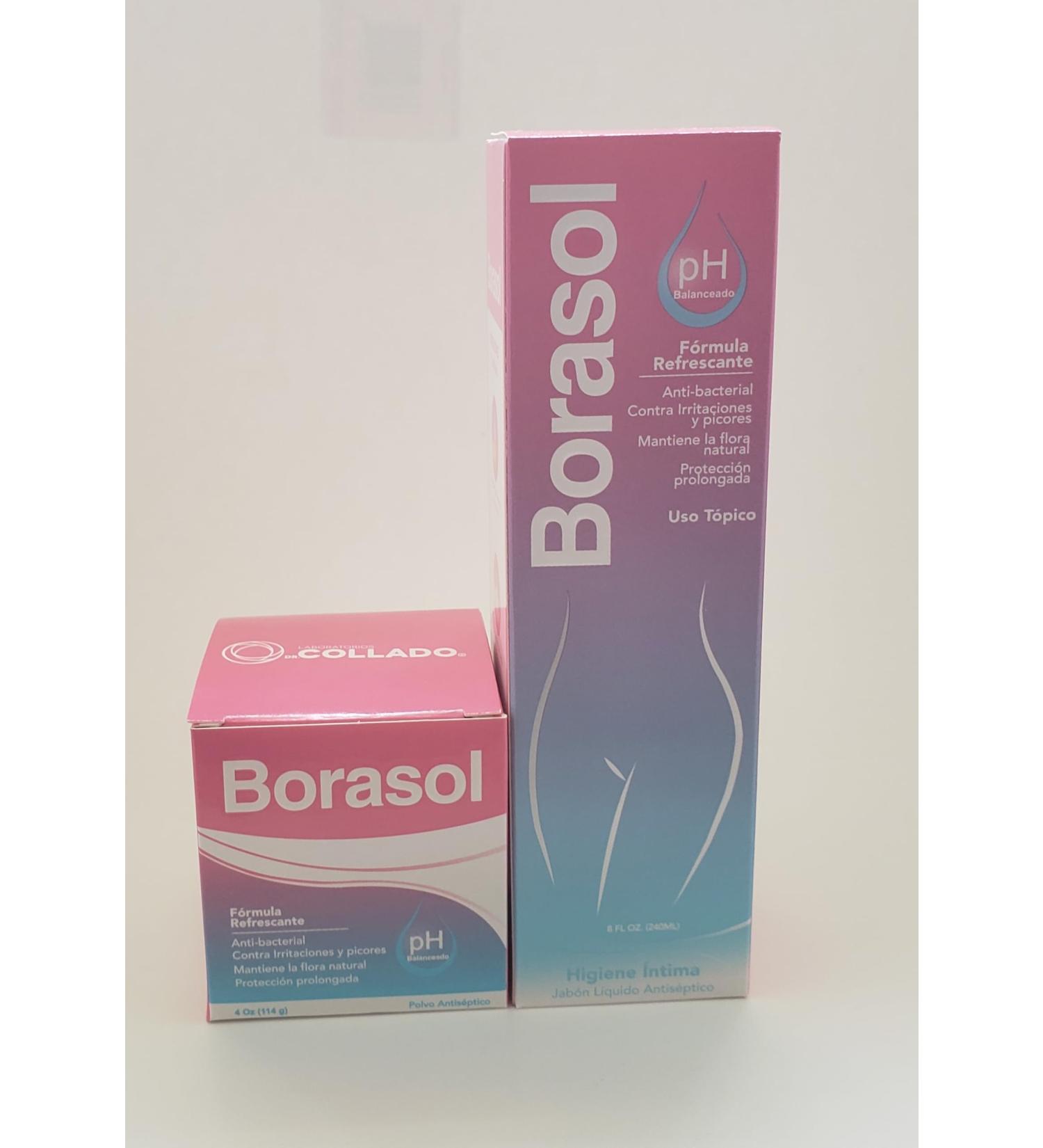PH Balanced Vaginal Wash & Bora sol Cleansening Powder 2 Piece Set