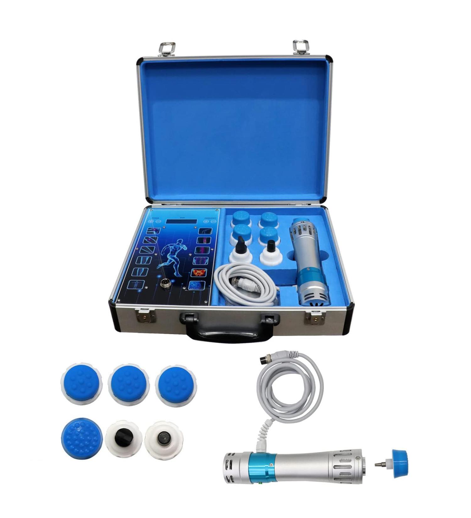 ZIXIAOS Extracorporal Shock Wave Therapy Device - Pain Relief Joint Treatment ED Treatment | Non-Invasive & Painless Solution - Buy Online on GoSupps.com
