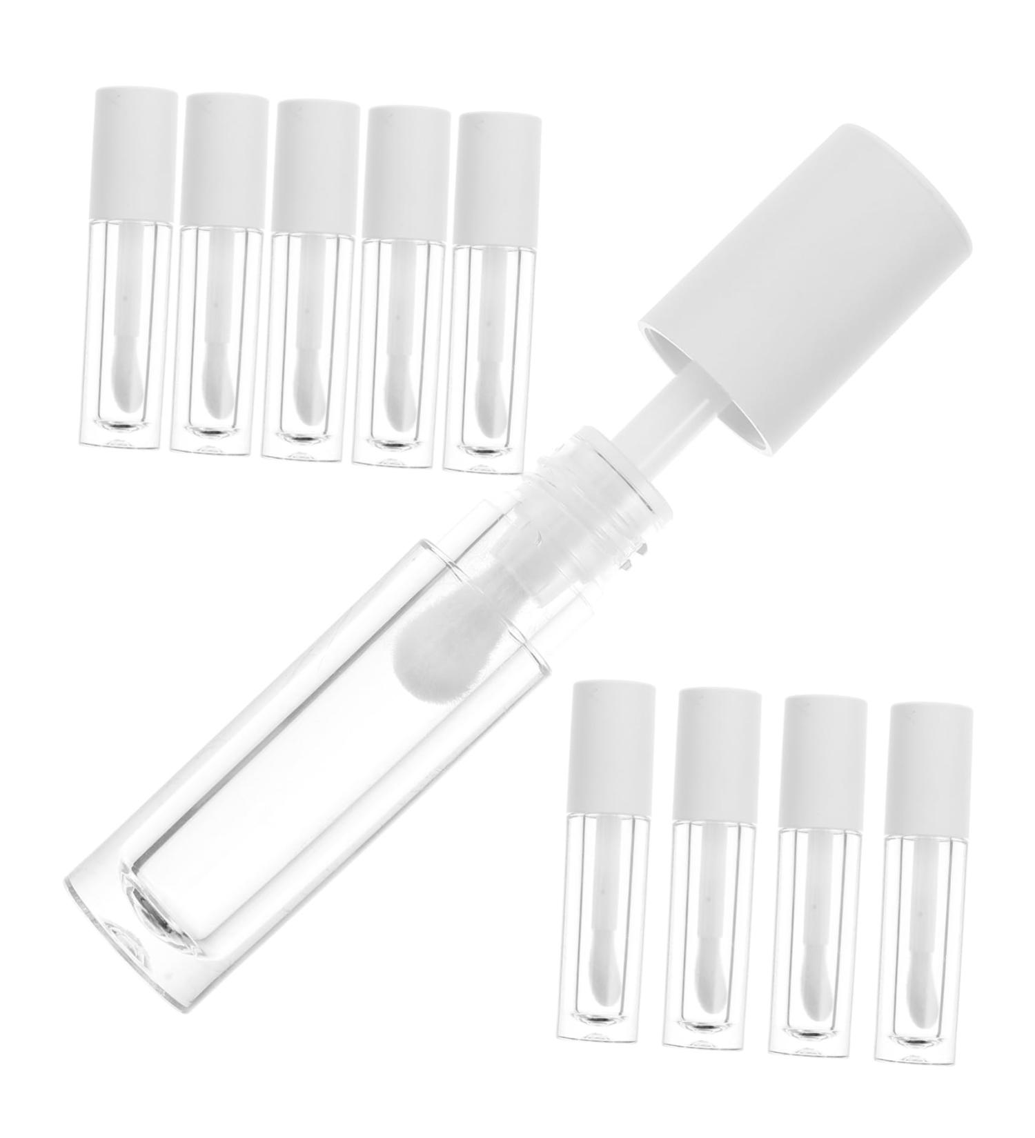 SOIMISS 10pi ces Lot De Tubes De Gloss L vres Vides Tubes Ronds Transparents De Mini Flacons chantillons De Gloss L vres Recyclables - Buy Online on GoSupps.com