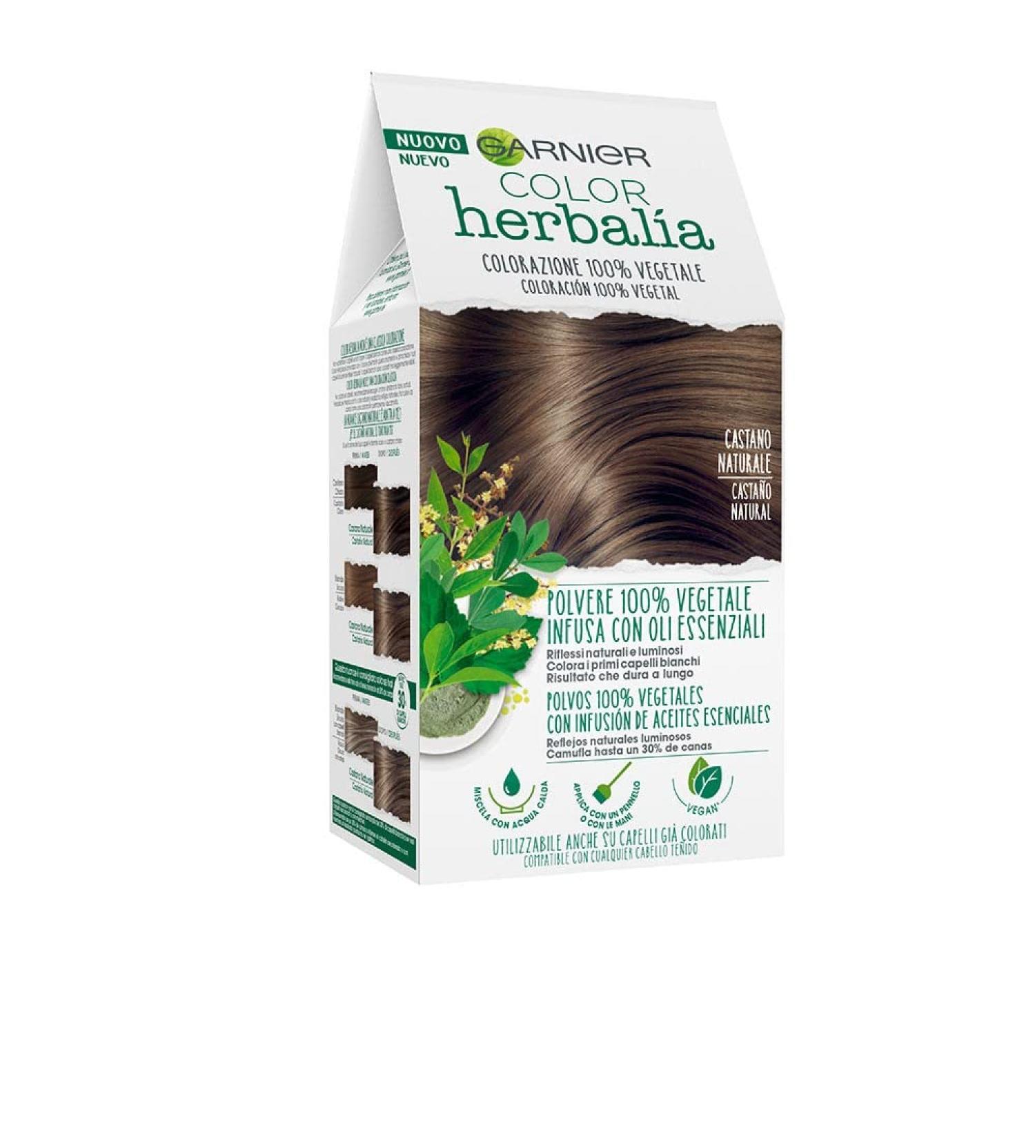 Garnier HERBALIA COLOR 100 VEGETABLE natural chestnut