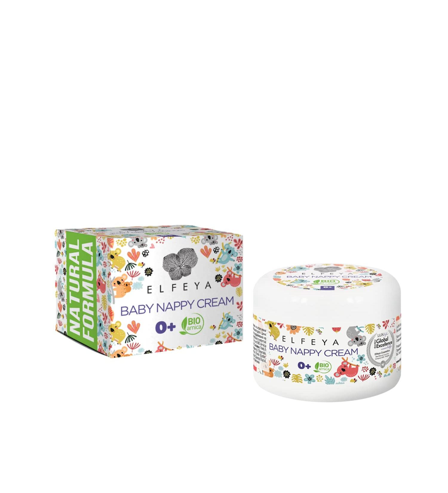 Elfeya Sweet Dreams Baby Diaper Cream - Organic Arnica & Beeswax 100ml | Soothes & Heals Skin for Babies 0+ - Buy Online on GoSupps.com