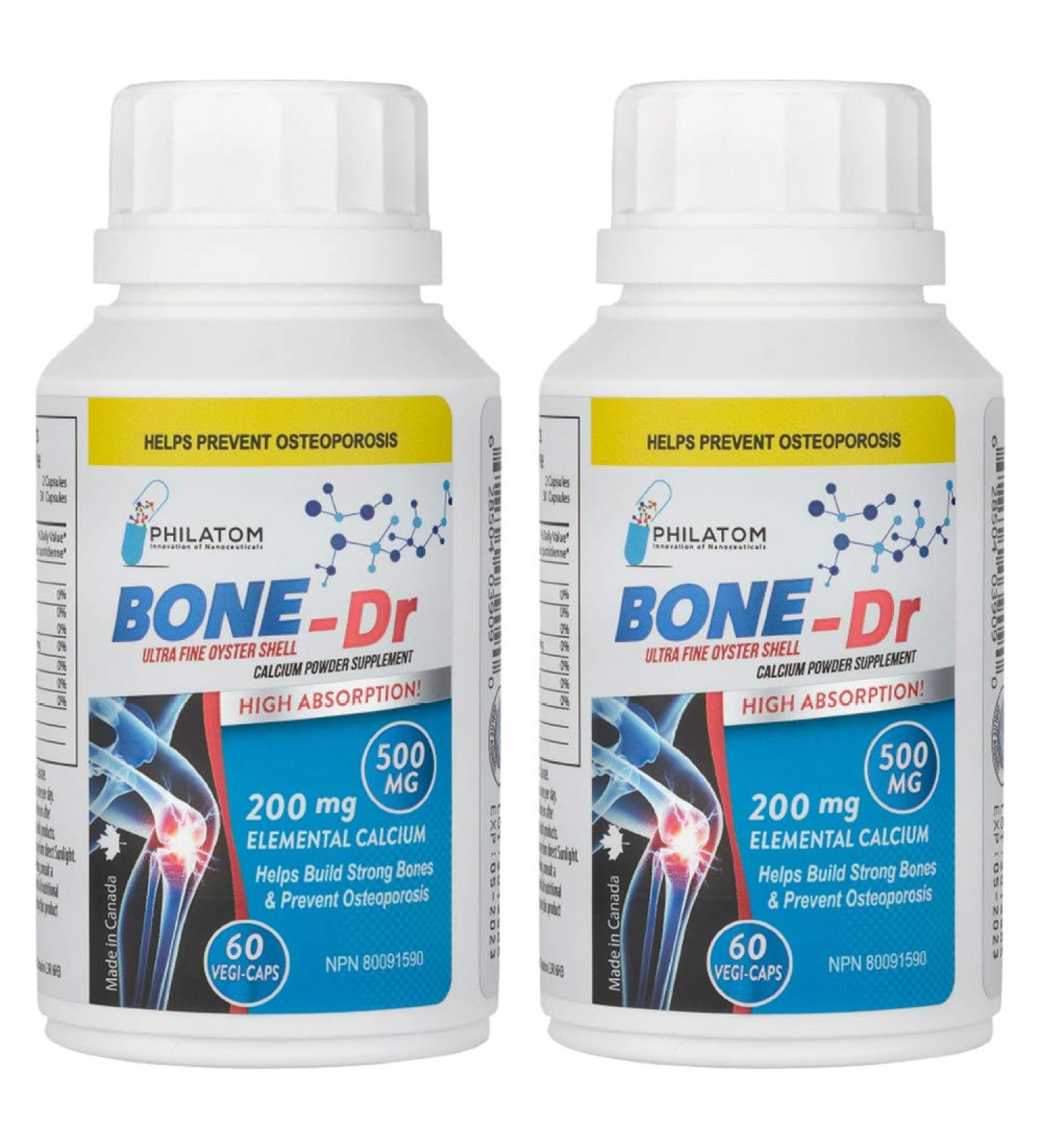 PHILATOM BONE-Dr Nano Calcium 100% absorption for utilization by the body - Buy Online on GoSupps.com