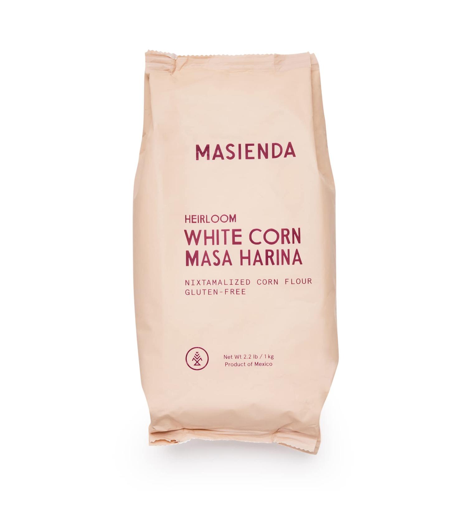 Masienda Heirloom White Corn Masa Harina - Gluten-Free Nixtamalized Corn Flour for Authentic Mexican Dishes - 2.2 Pounds - Buy Online on GoSupps.com