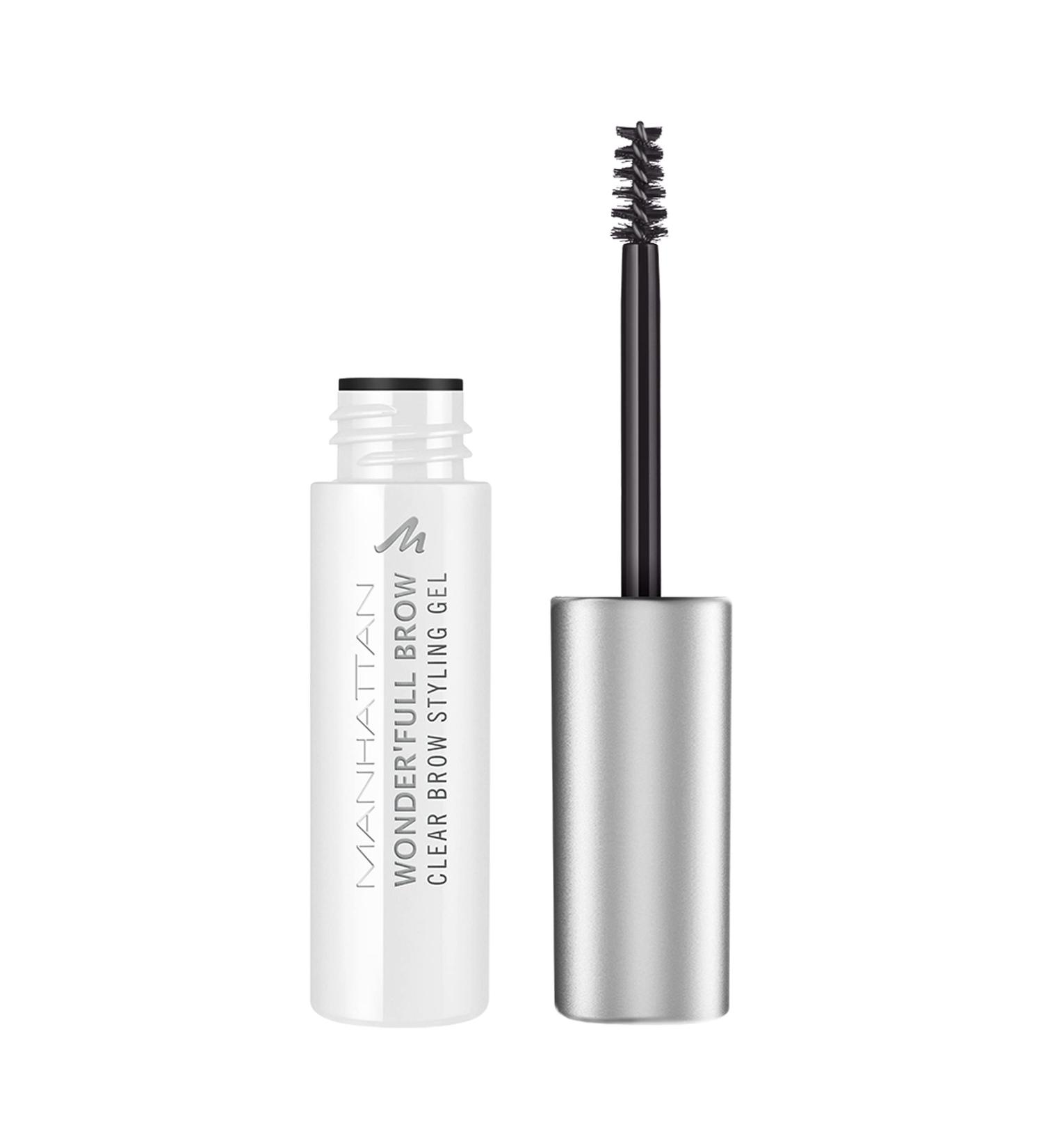  Manhattan MANHATTAN Wonder'Full Brow Argan Oil Clear Eyebrow Gel - Lasting Formula & Fixes - 5ml - Buy Online on GoSupps.com