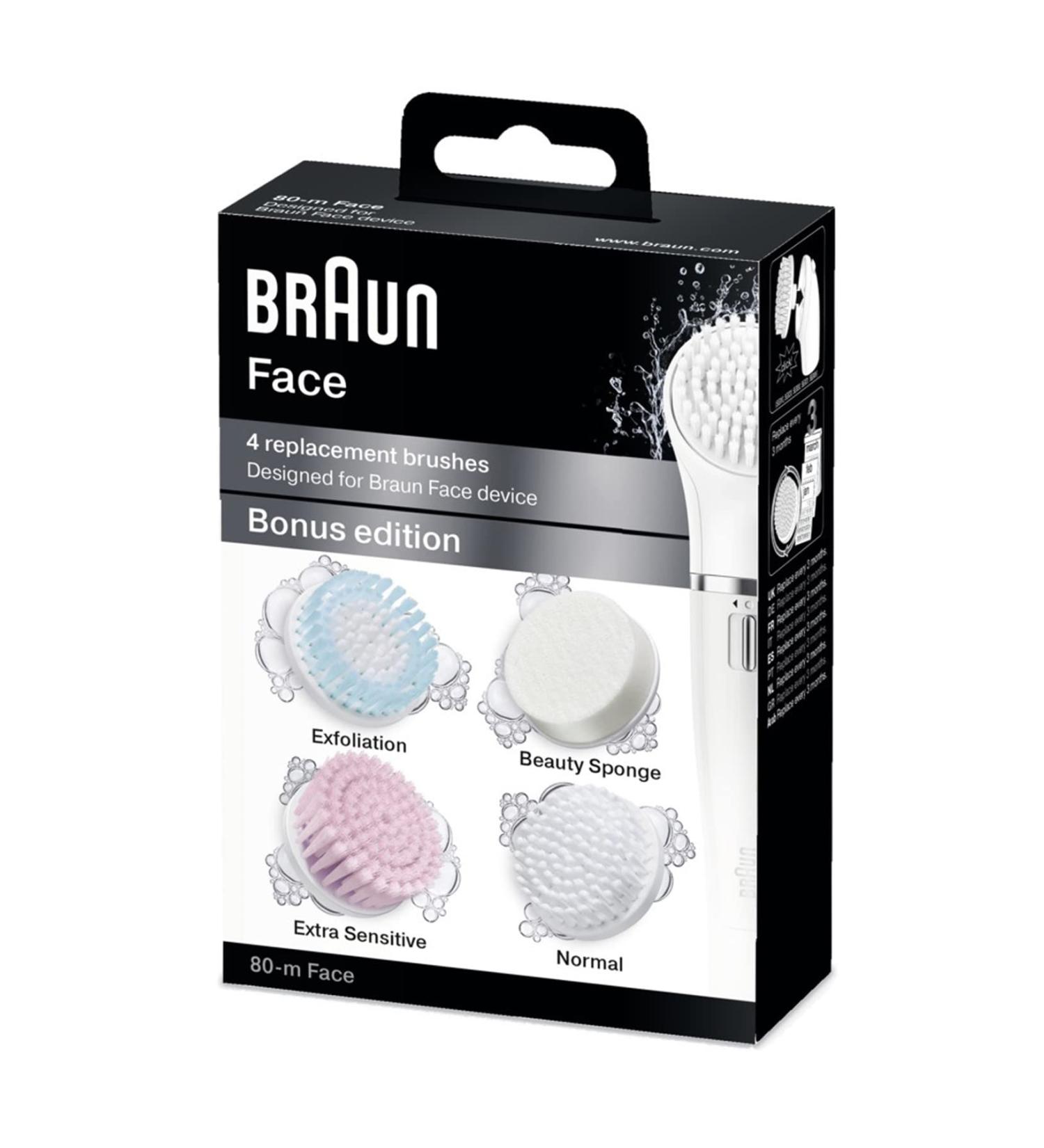 Braun Silk Epil Face SE80 Extra Multipack - 4 Refills for Smooth Skin | International Shipping Available - Buy Online on GoSupps.com