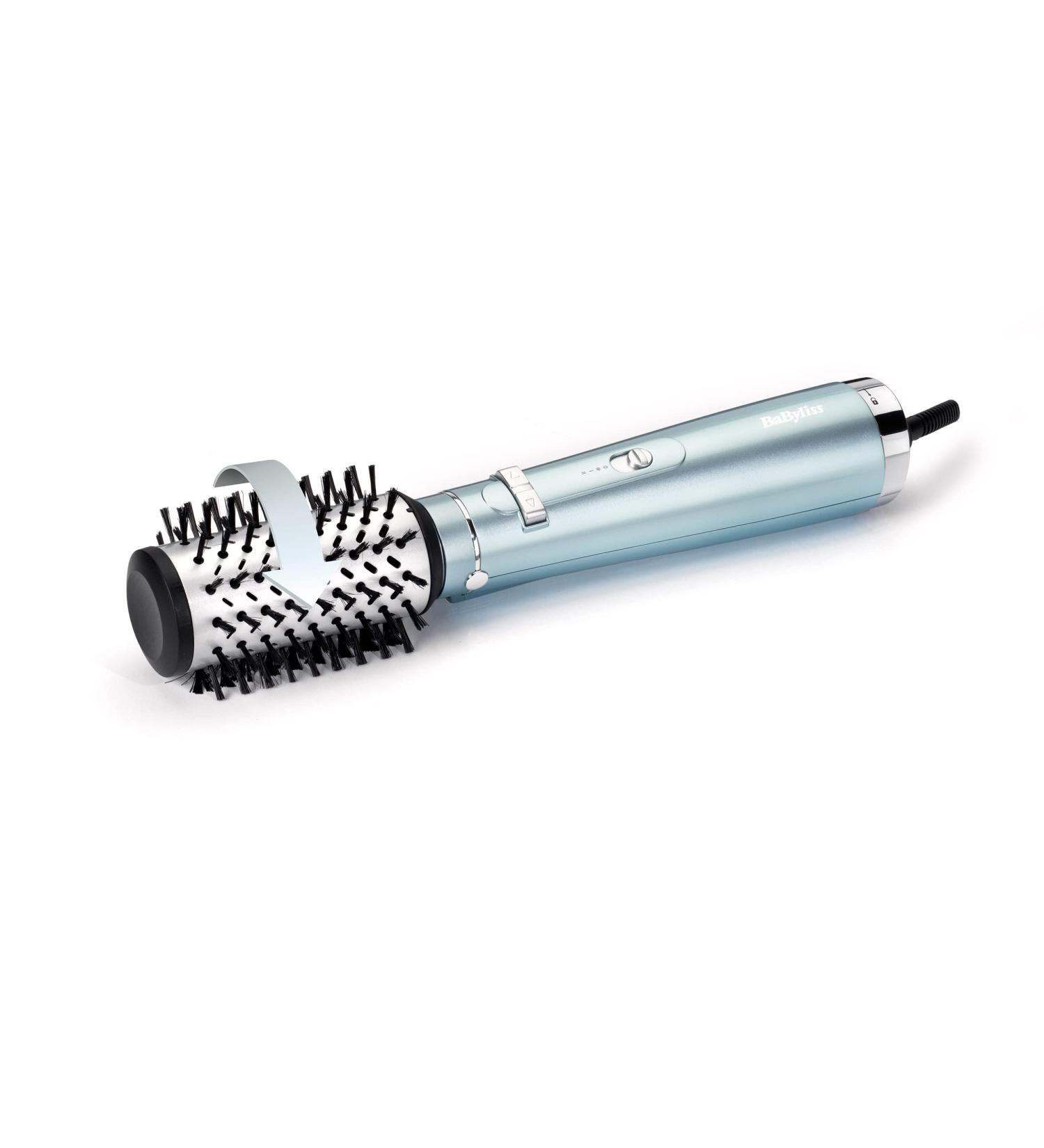 Buy BaByliss AS773E Hydro Fusion Hot Air Brush | Super Ion Technology | Ice Blue | International Shipping - Buy Online on GoSupps.com
