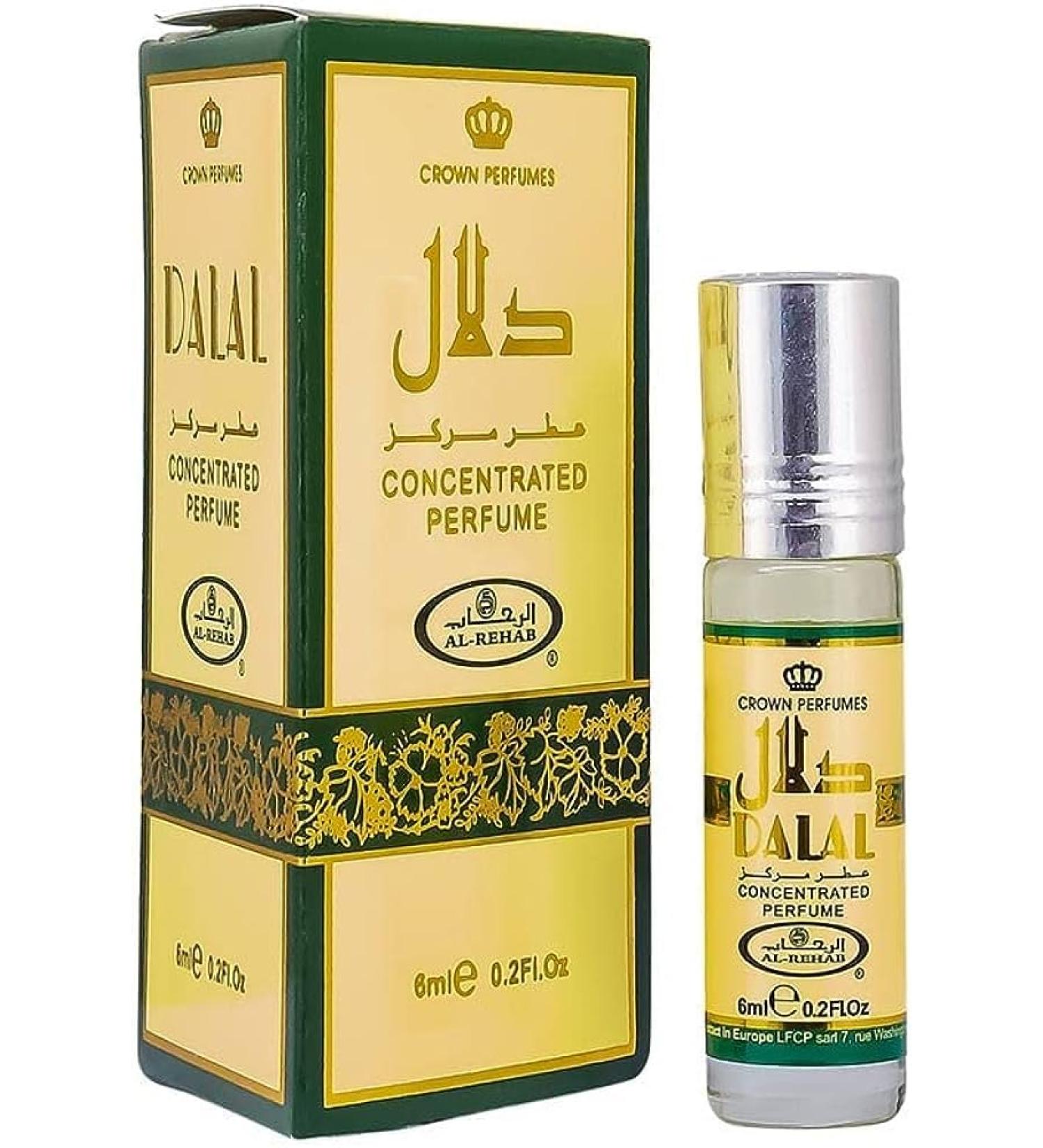 Al-Rehab Dalal Concentrated Perfume Oil for Women 0.2 Ounce - Buy Online on GoSupps.com