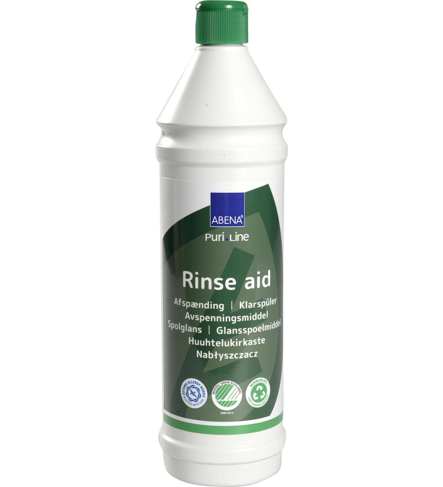 Dishwasher rinse ABENA Puri-Line 1 l dye and fragrance free