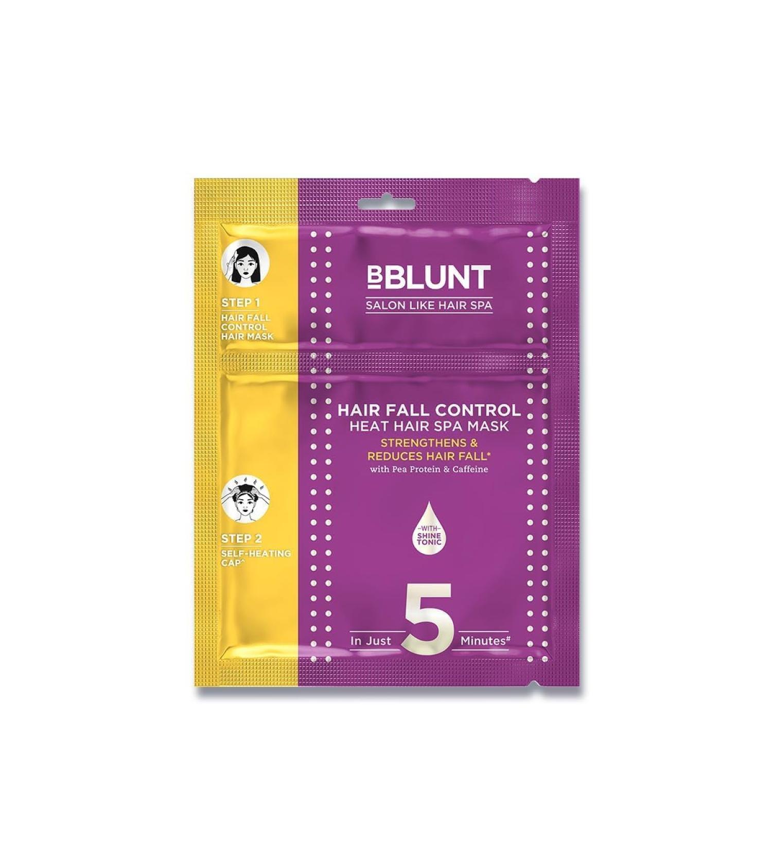 B.B.LUN..T Hair Fall Control Heat Spa Mask - Salon-Like Treatment at Home | 70g | Reduces Hair Fall & Strengthens Hair in Just 5 Minutes - Buy Online on GoSupps.com