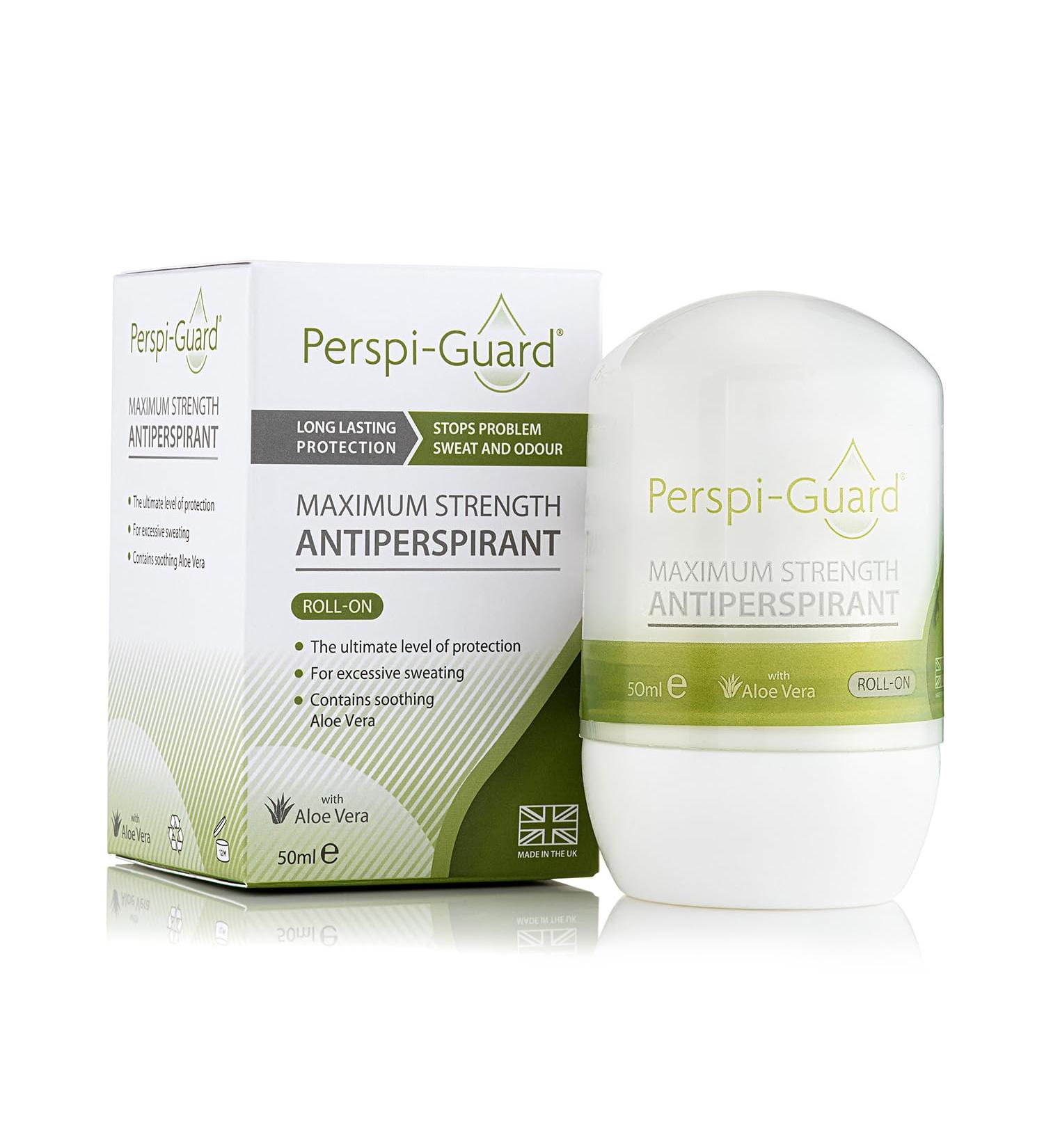 Perspi-Guard D odorant Roll-On Efficacit Maximale - D odorant Fort pour Transpiration Excessive et Hyperhidrose - D odorant pour Homme et Femme - Tient jusqu' 5 Jours - Non Parfum 50 ml 50 ml (Lot de 1) - Buy Online on GoSupps.com