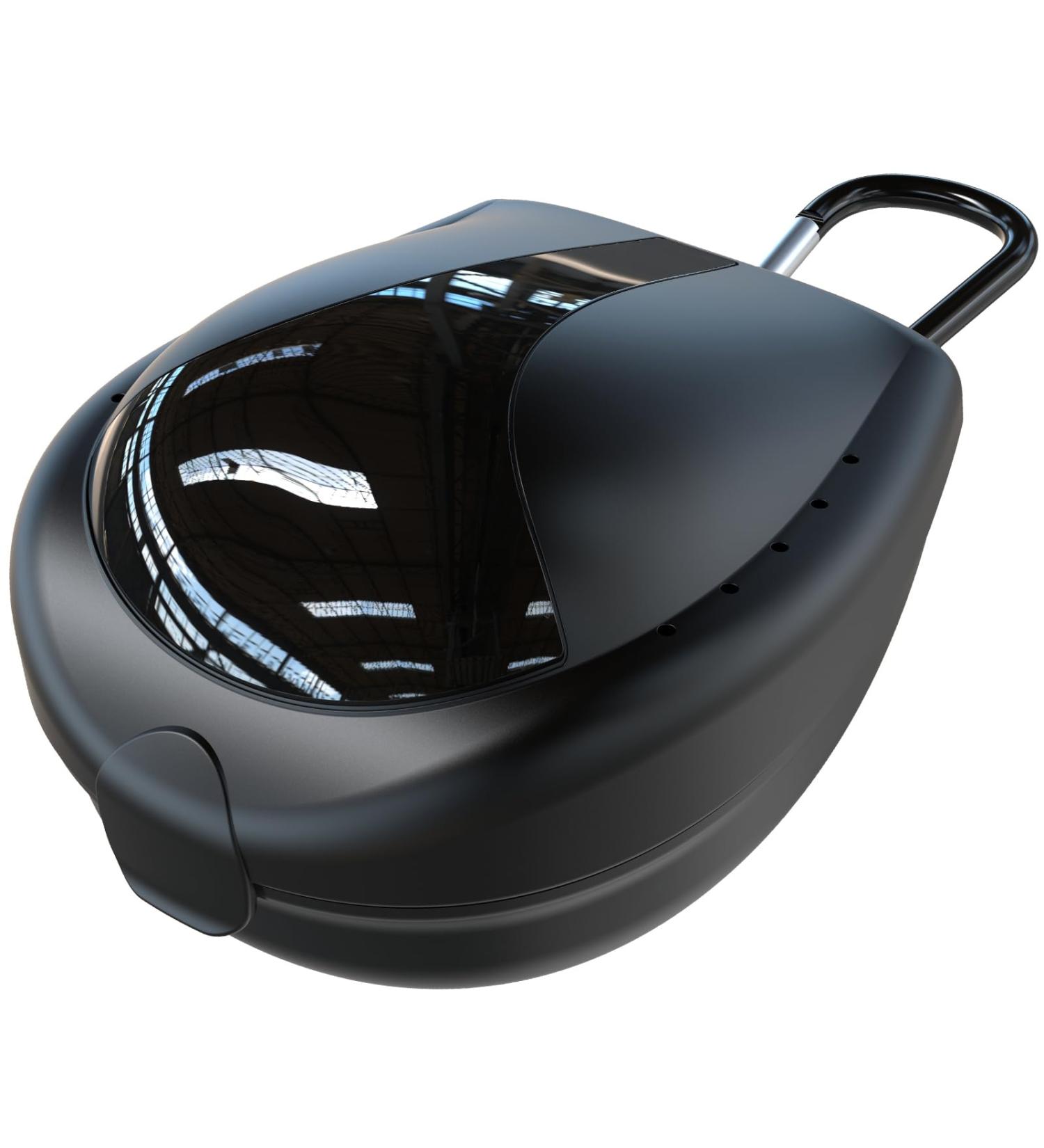 ARGOMAX Sports Mouth Guards Case 1 Piece Sports Braces Case with Carabiner Football Mouthguard Case Black. Black US - Buy Online on GoSupps.com