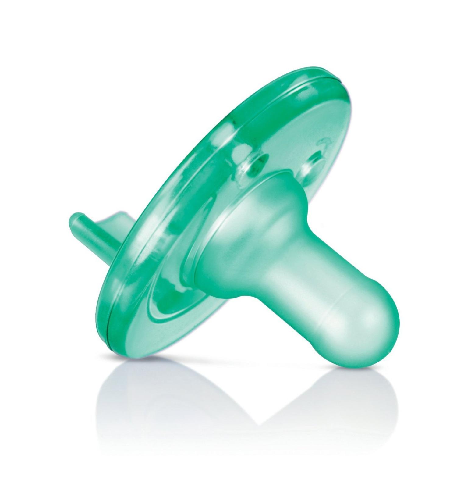 Philips Avent BPA-Free Vanilla Green Soothie Pacifier 0-3 Months - 4 Pack - Buy Online on GoSupps.com
