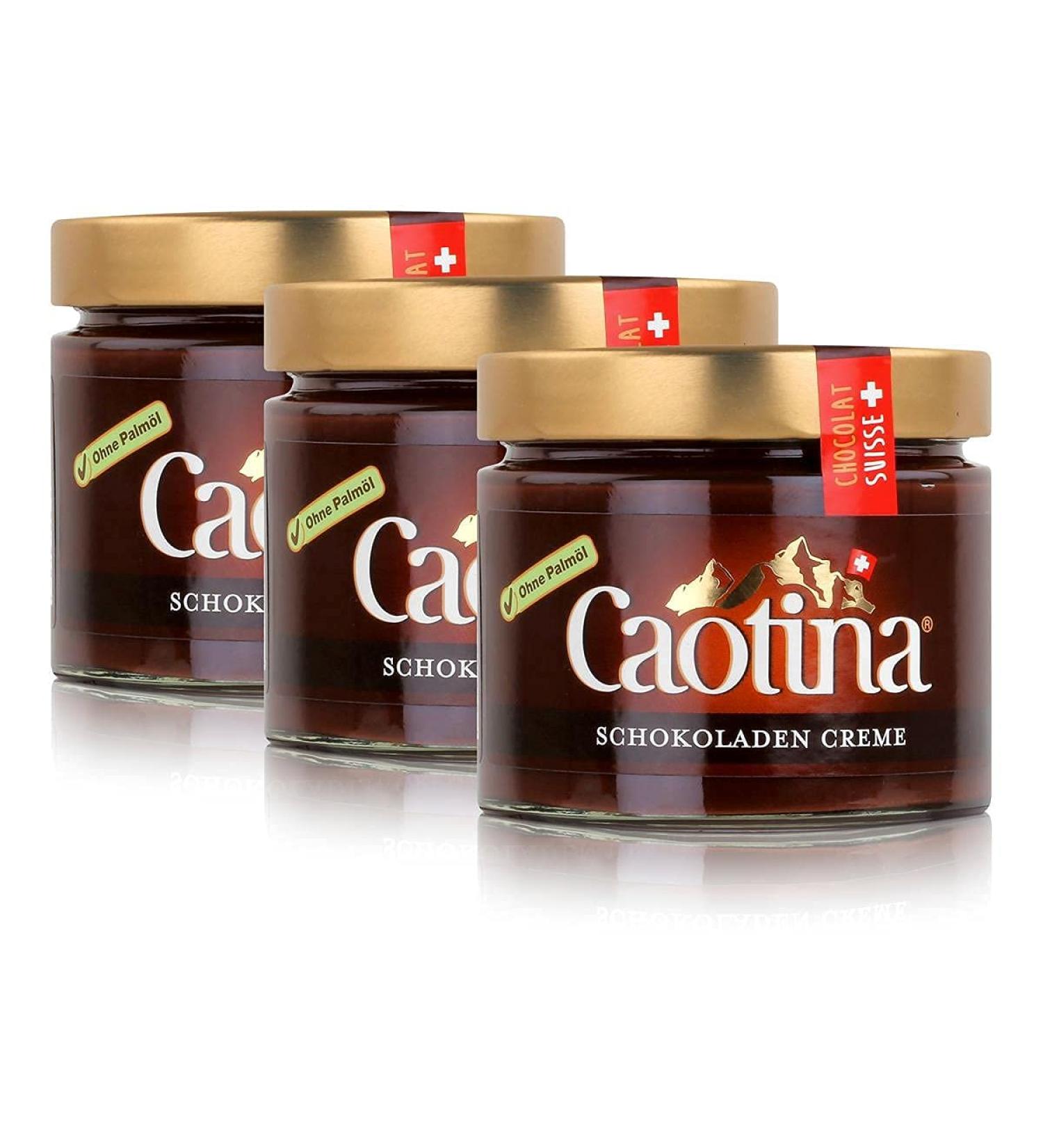 Caotina Creme Chocolat 300g - Delicious Chocolate Spread | 3 Pack | International Shipping Available - Buy Online on GoSupps.com