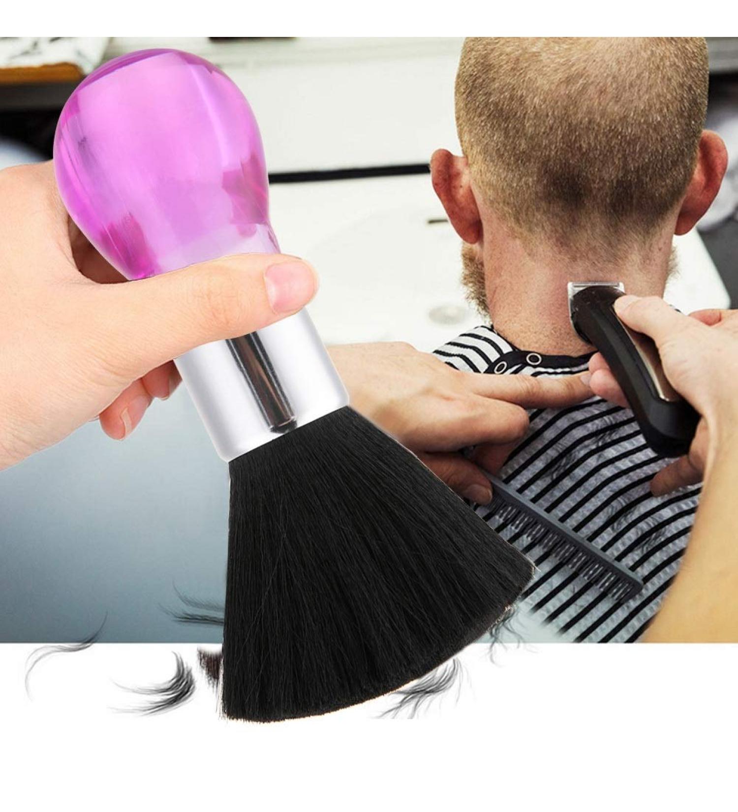 Neck Duster - Hair Sweep Brush Barber Hair Cleansing Neck Face Duster Hair Dusting Brush (Color : Pink) - Buy Online on GoSupps.com