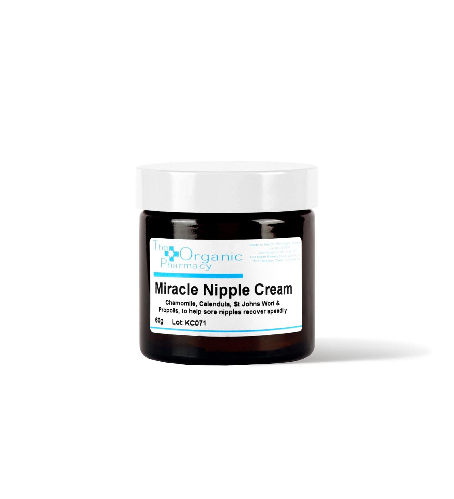 The Organic Pharmacy Miracle Nipple Cream 60g - Nourishing Relief for Sore Nipples - Buy Online on GoSupps.com
