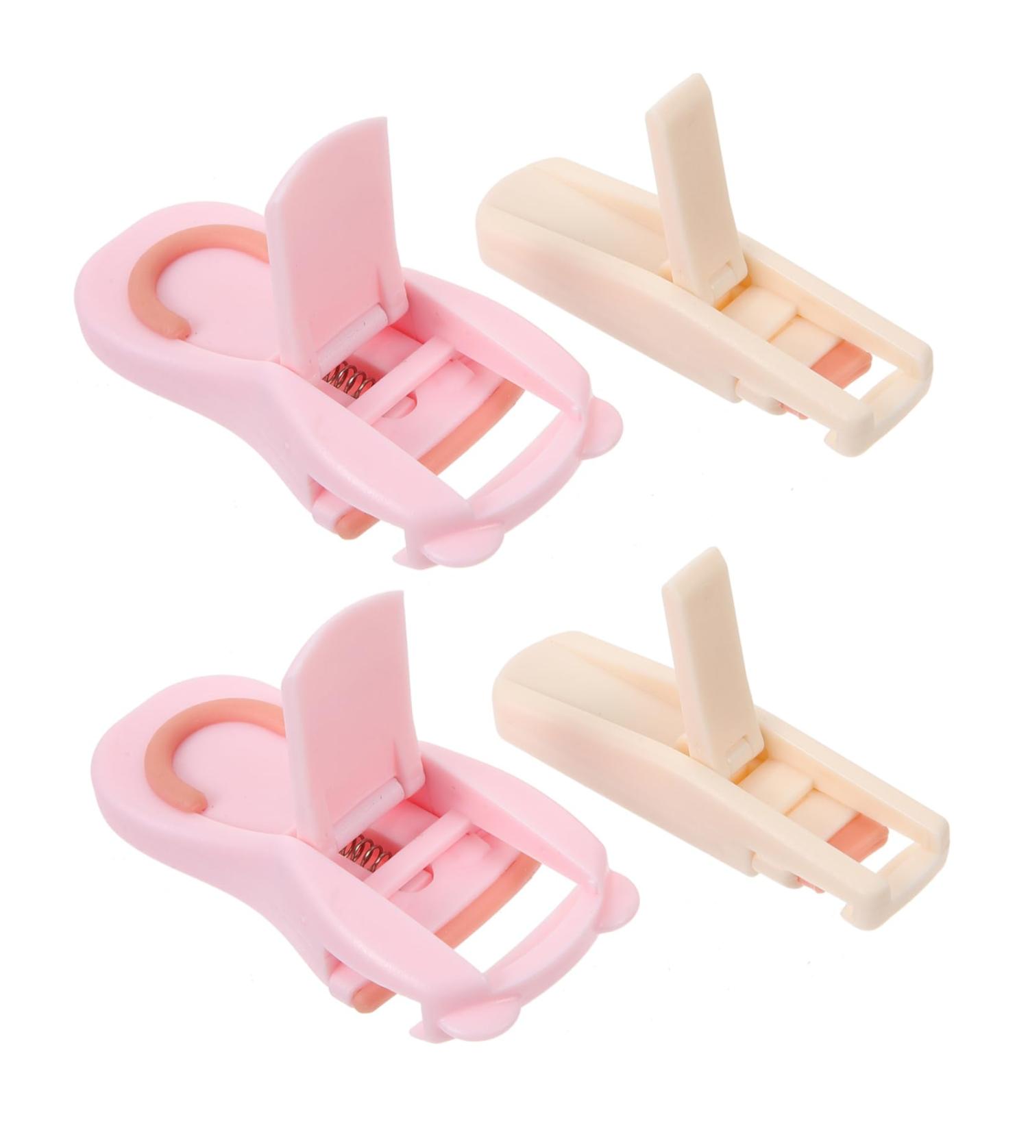 4pcs Cat's Paw Eyelash Curler Set - Heated Beauty Makeup Tools for Perfect Eyelashes | International Shipping - Buy Online on GoSupps.com