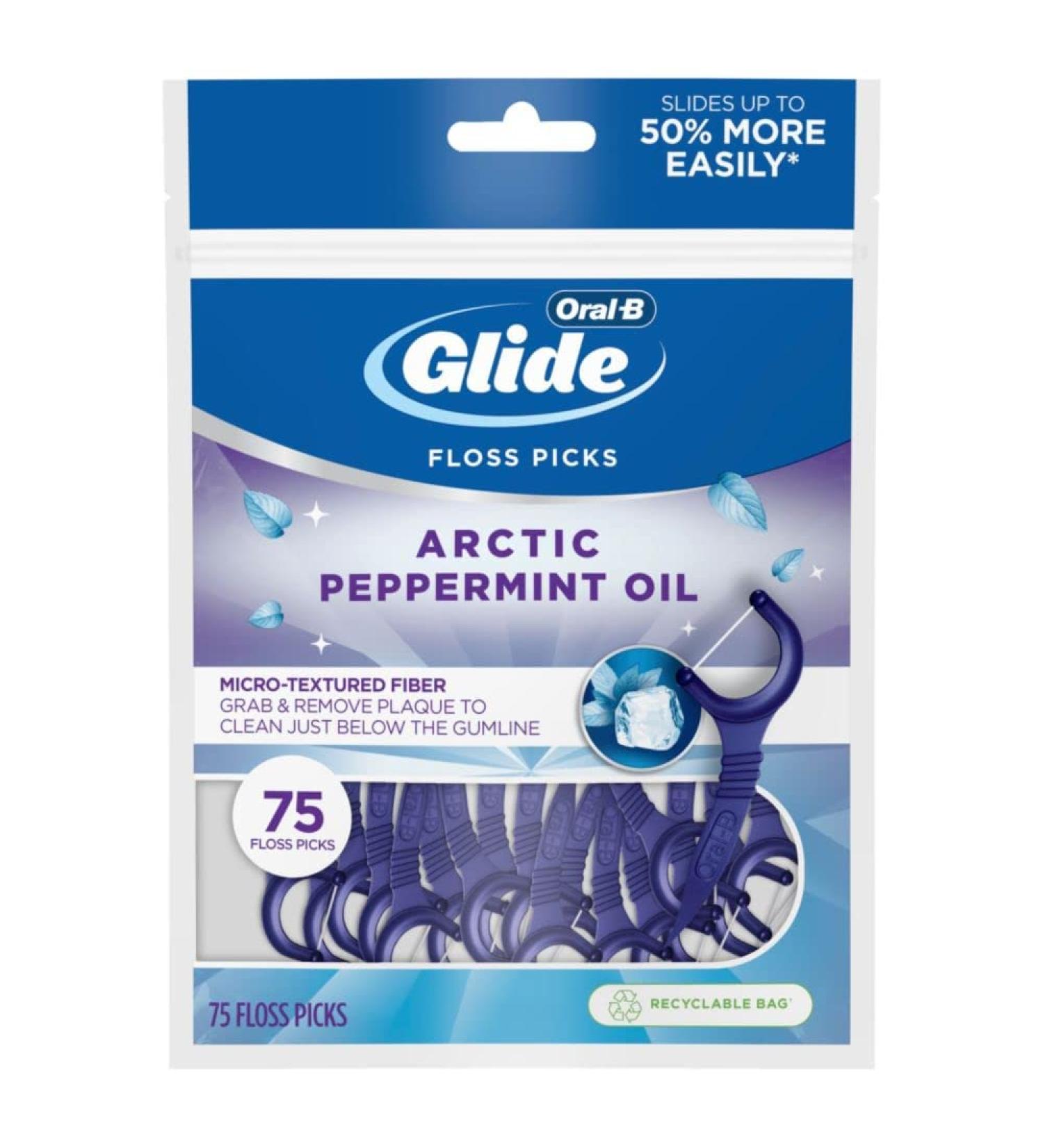 Shop Oral-B Glide 3D White Floss Picks - Radiant Mint | International Shipping Available - Buy Online on GoSupps.com