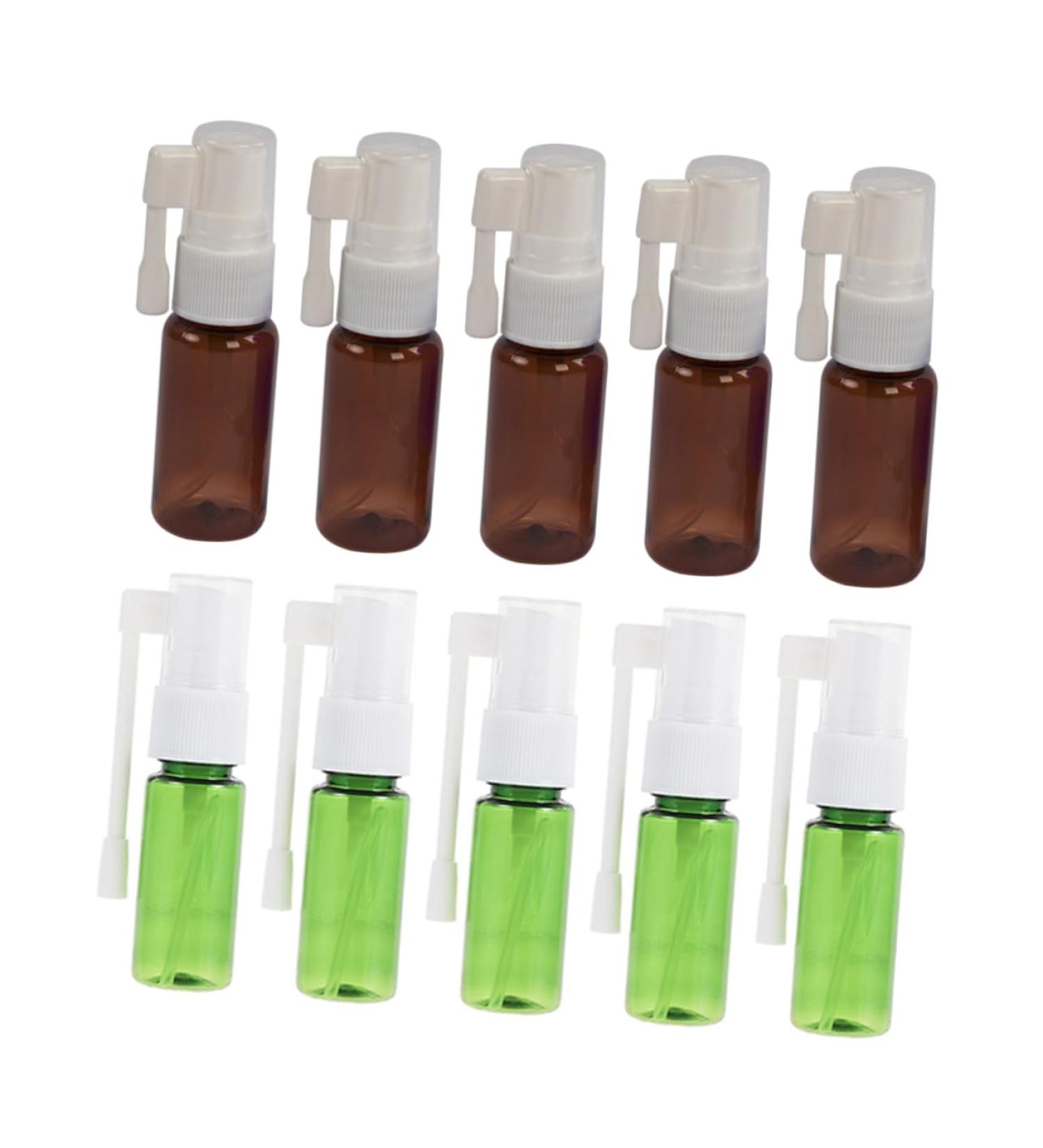 FONDOTIN 10pcs Elephant Trunk Spray Bottle - Small Clear Plastic Nasal Mist Spray Container Set - Buy Online on GoSupps.com