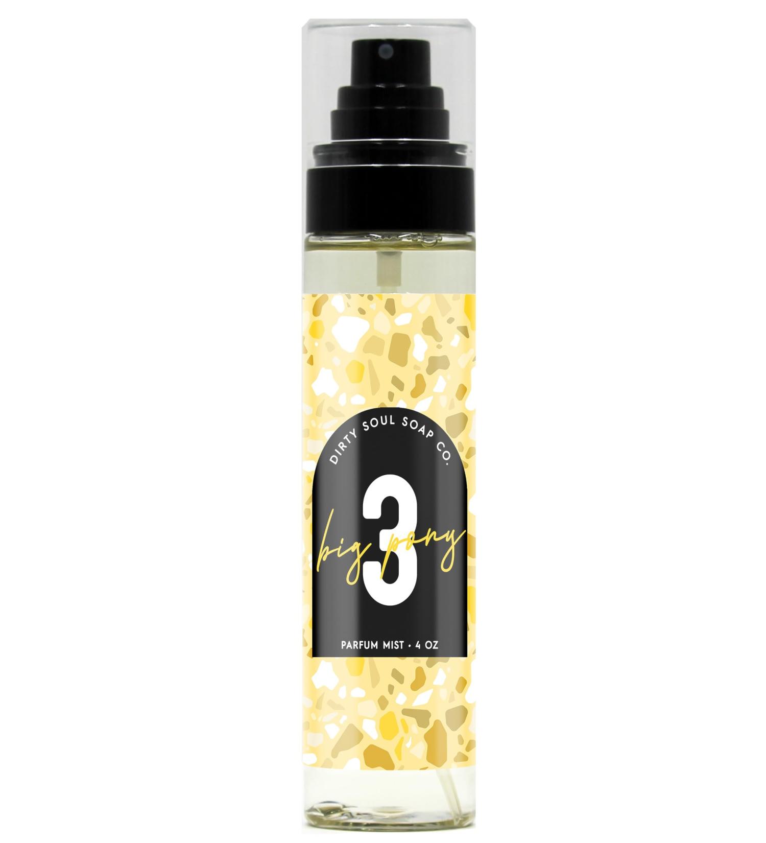 Big Pony 3 Parfum Mist - Inspired by Big Pony Yellow #3 by RL | Long Lasting Scent | Fragrance Dupe