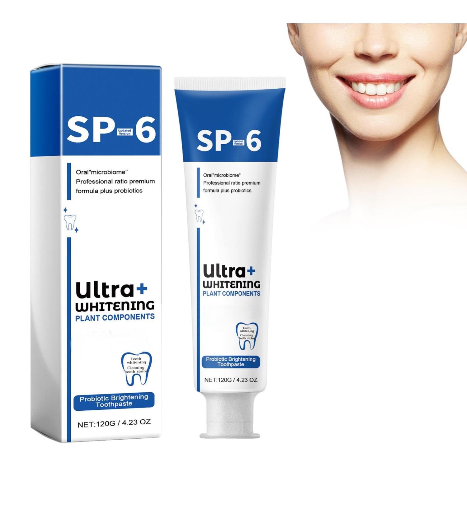  Beslibate Probiotics Bright White Toothpaste 120g deep cleaning toothpaste for oral care fresh breath eliminates odors and stains on teeth Yagao-16 - Buy Online on GoSupps.com