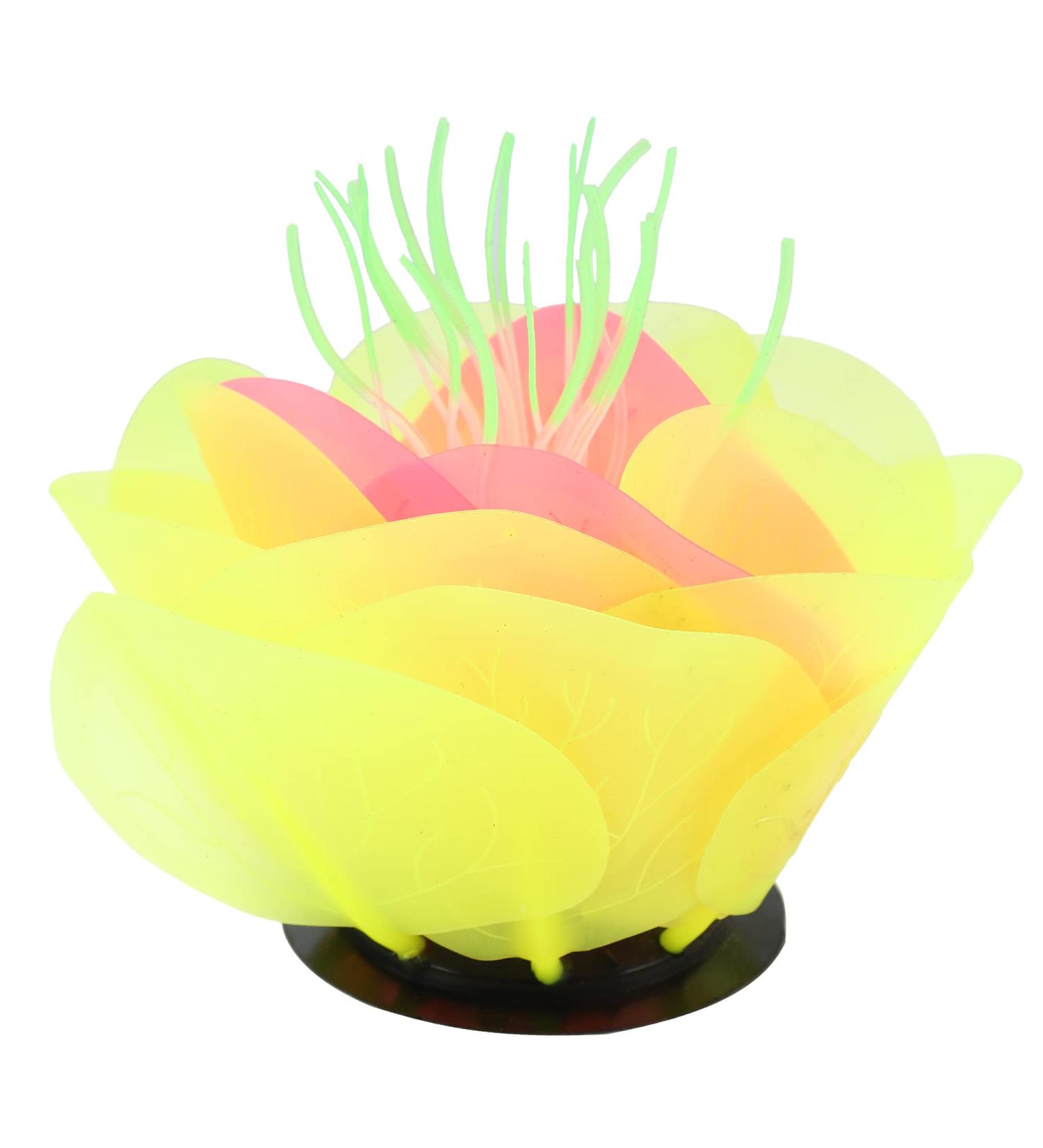 Buy VOCOSTE Aquarium Simulation Coral - Vibrant Yellow Silicone Water Flower for Stunning Aquascapes | Free Worldwide Shipping - Buy Online on GoSupps.com