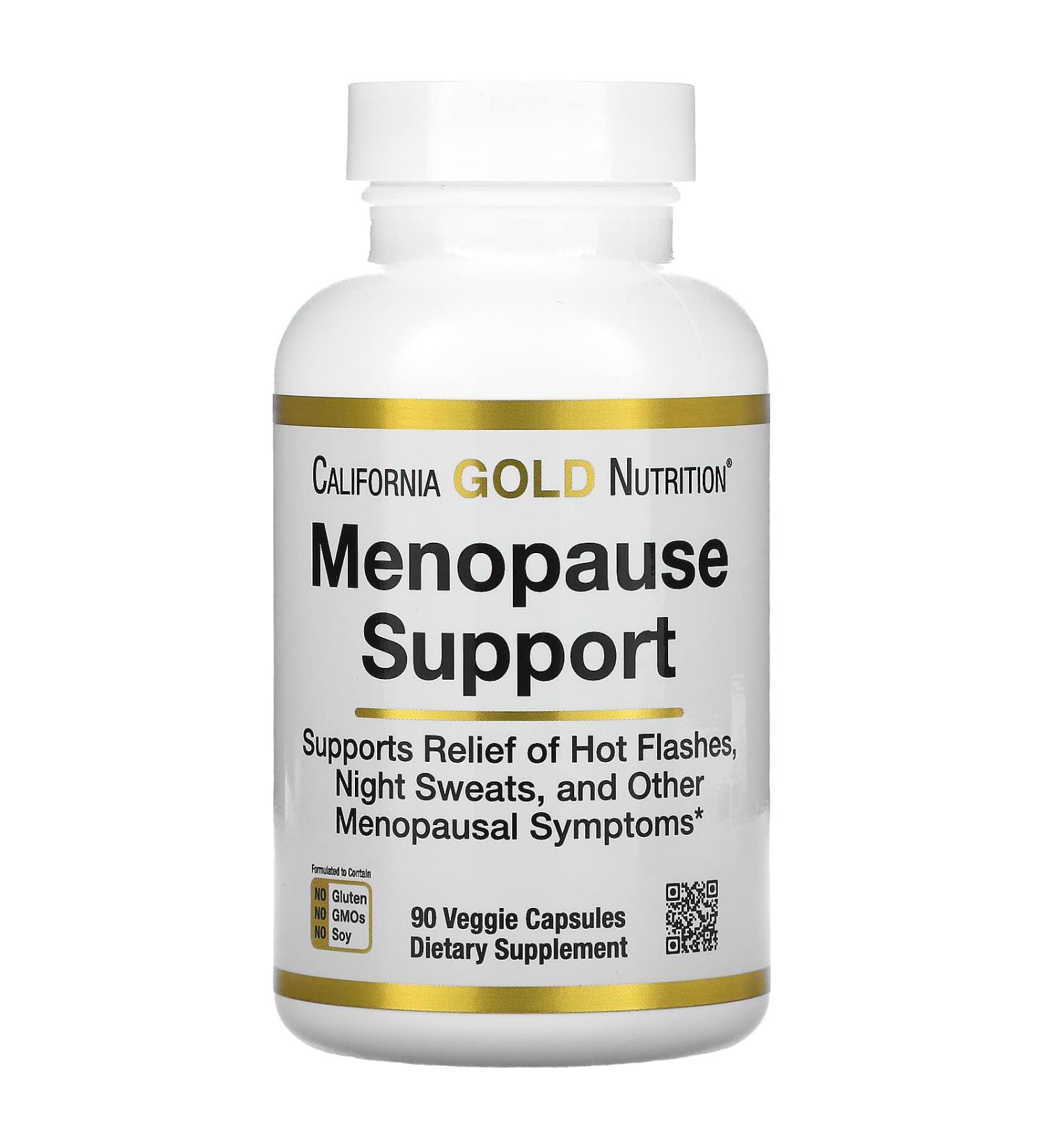 Menopause Support 90 Veggie Capsules by California Gold Nutrition - Buy Online on GoSupps.com