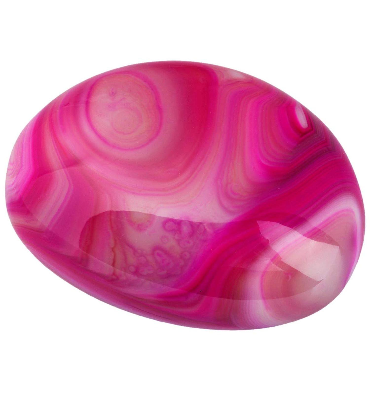 MookaiTedecor Nature Gemstone Drumstone - Healing Crystal for Reiki Palm Pocket Energy Setting Rosa Ach - International Shipping Available - Buy Online on GoSupps.com