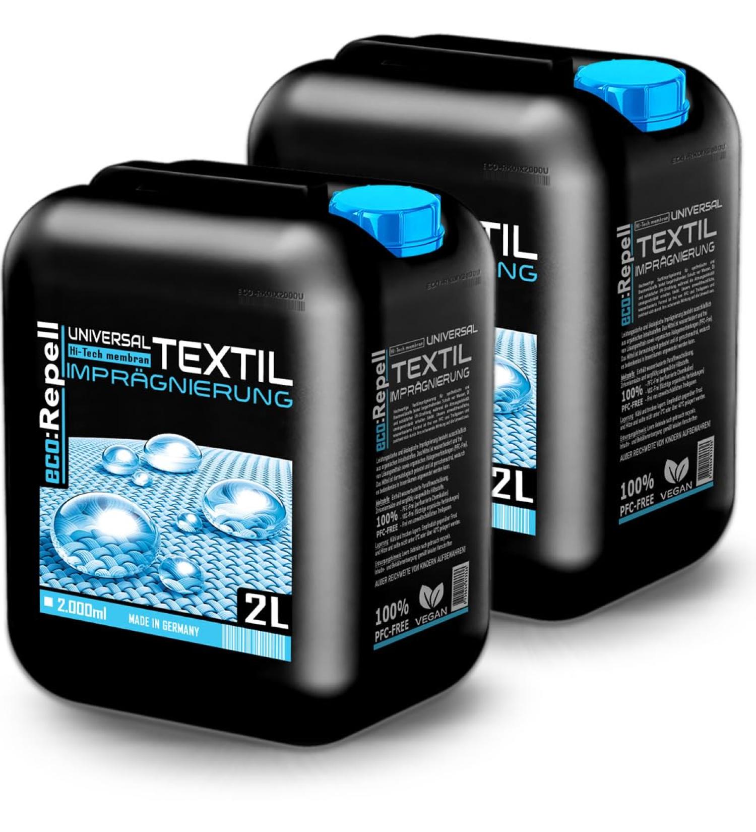 Eco: Repell 2x2L Universal Textile Impregnation Spray | PFC-Free Protection for Awnings Furniture Tents & More - Buy Online on GoSupps.com