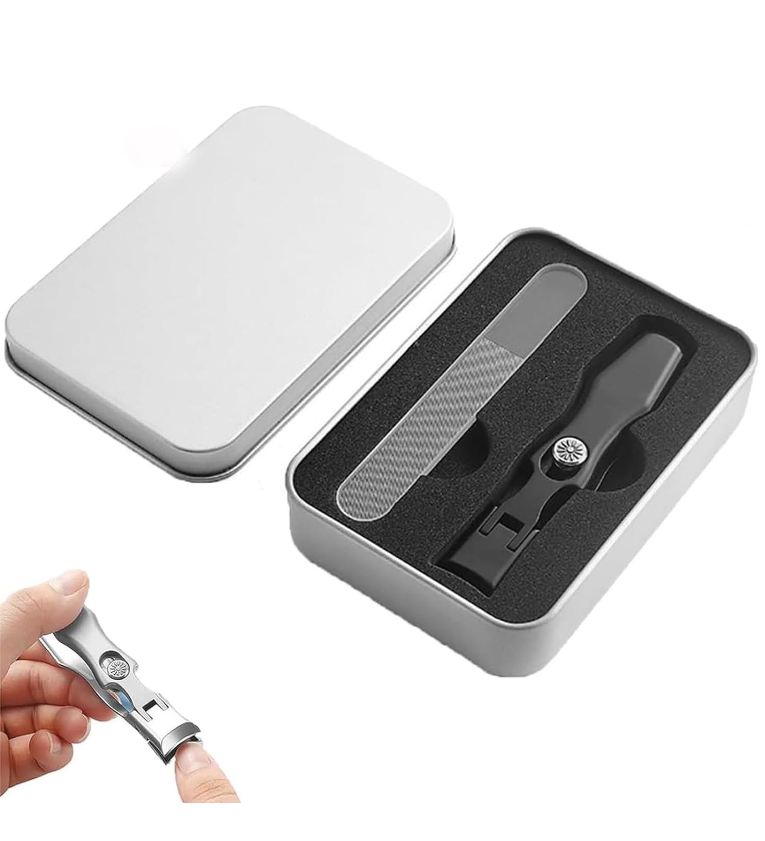 Cumulus Nail Clipper Nail Clippers with Catcher Toenail Clippers for Thick Nails Cumuul Nail Clipper Professional Extra Large Heavy Duty Toe Nail Clippers for Seniors Men and Women (Color : Blac Black - Buy Online on GoSupps.com