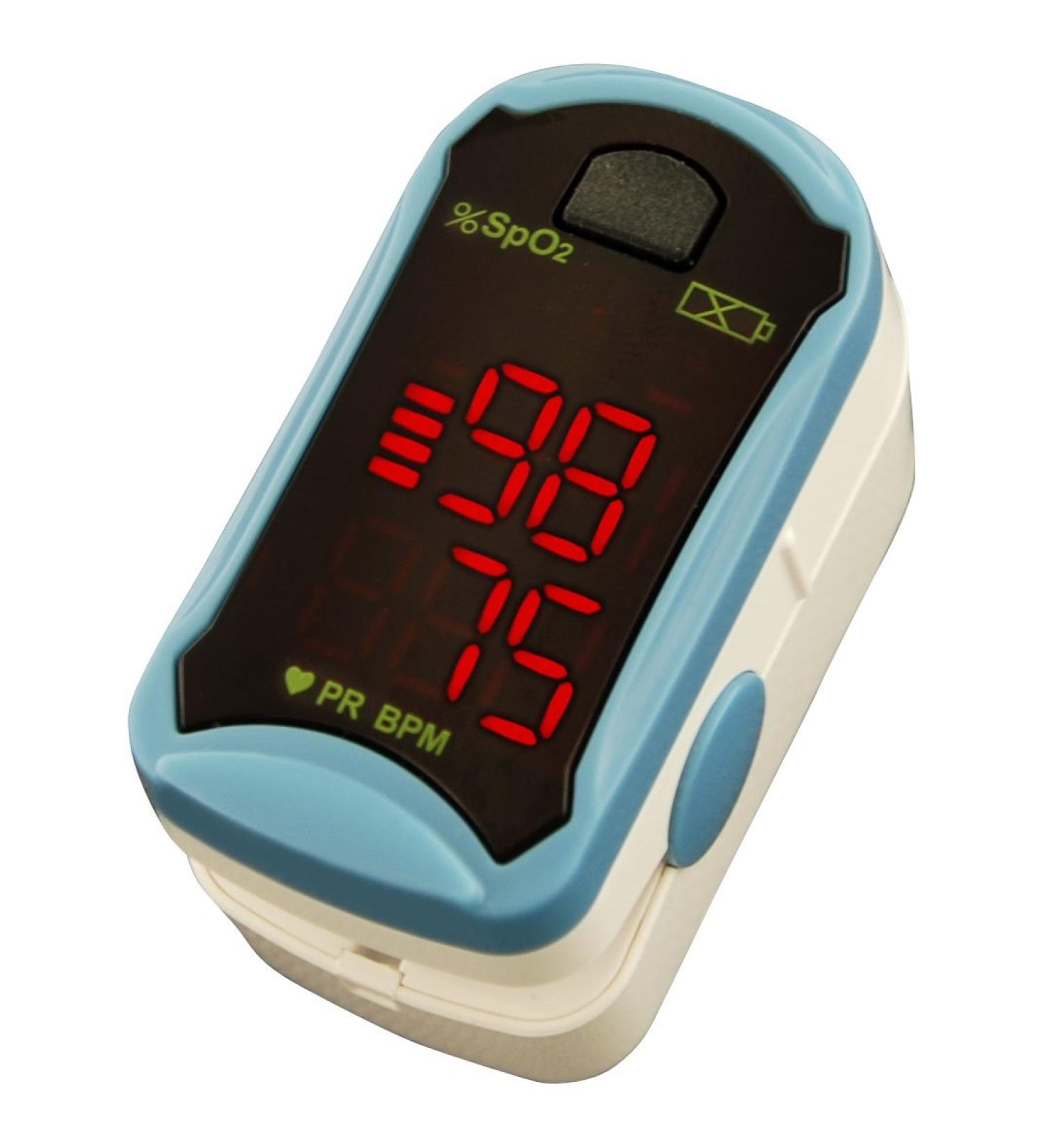 Choicemmed MD30019 Fingertip Pulse Oximeter - Accurate Heart Rate & SPO2 Monitor for Durable Health Tracking - Buy Online on GoSupps.com