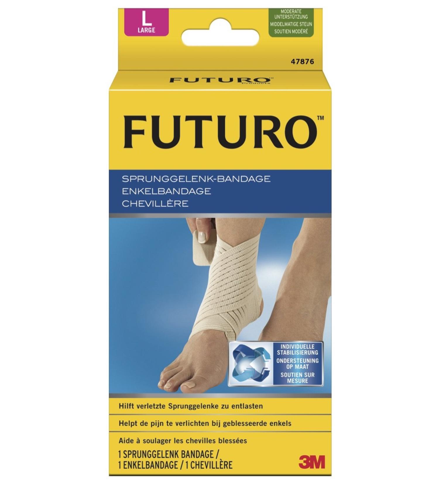 FUTURO Ankle Bandage S-L | Sports Support for Foot & Ankle Shop Now! - Buy Online on GoSupps.com