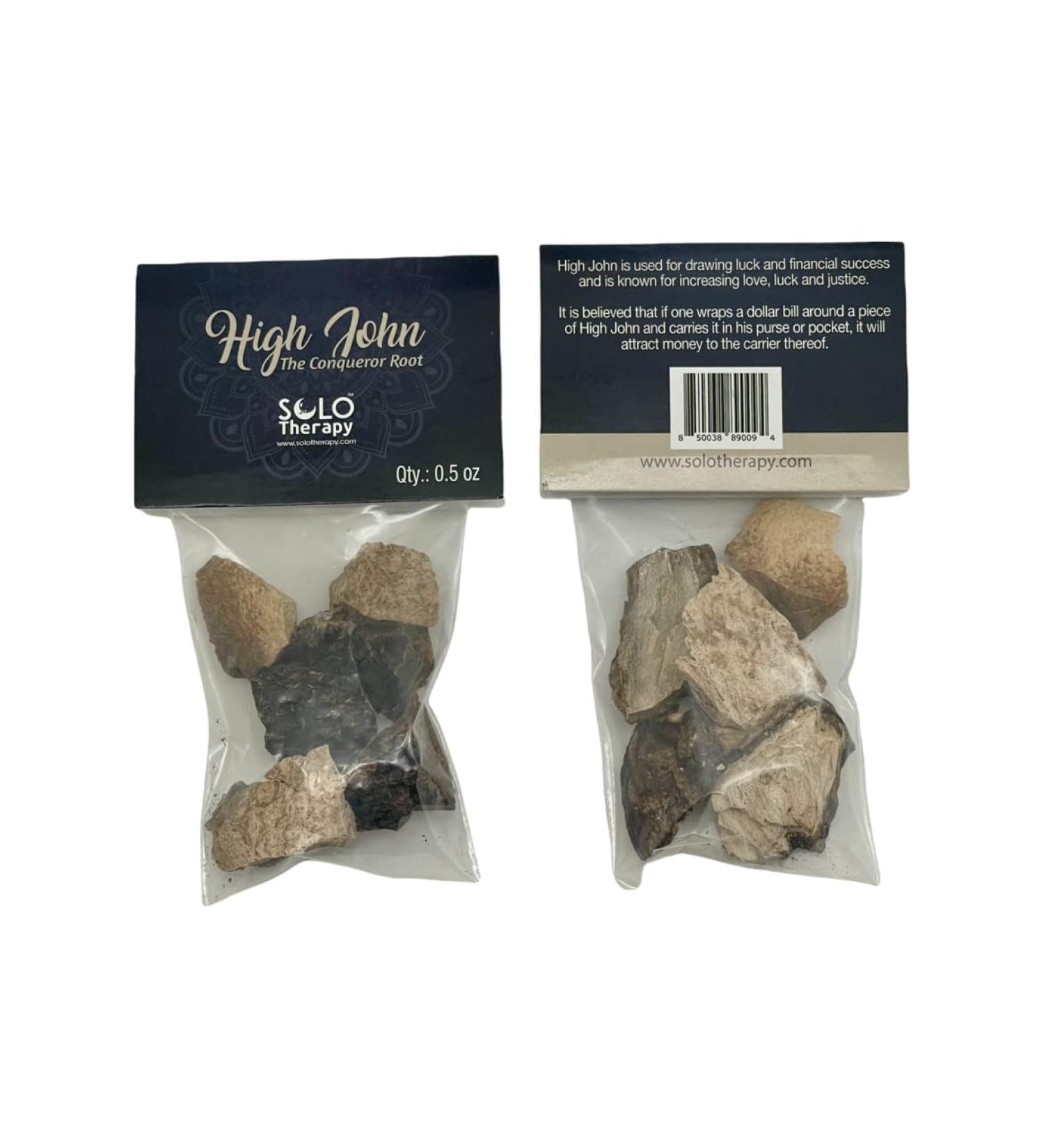 Buy Solo Therapy High John The Conqueror Root 0.5 oz | Enhance Luck Love & Financial Success | International Shipping - Buy Online on GoSupps.com
