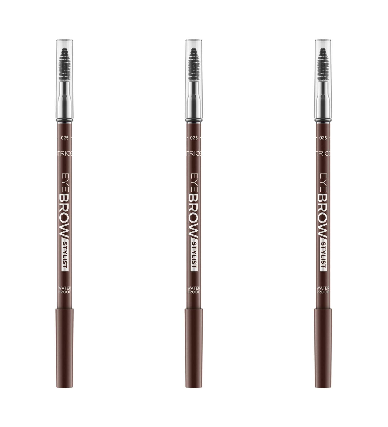 Catrice Eyebrow Stylist Pencil No. 025 Perfect Brown - Brown Eye Makeup with Brushes | International Shipping Available - Buy Online on GoSupps.com