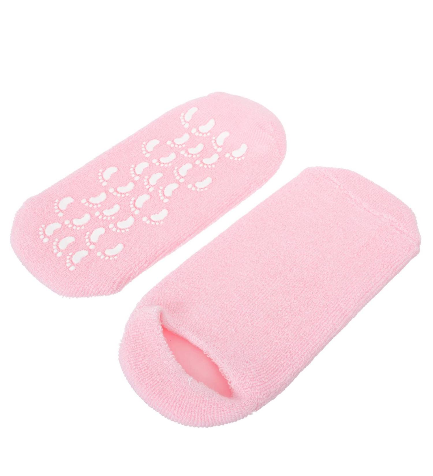 Minkissy 1 Pair Gel Socks Gel Lined Socks Cozy Socks Moisturizing Socks Essential Oil Moisturizing Gels Feet Lotion Ladies Socks Heel Socks for Cracked Feet Women Moisturizing Gels Sock Spa - Buy Online on GoSupps.com