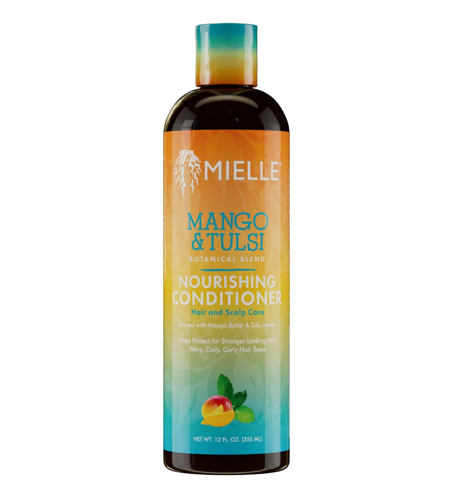 Mielle Organics Mango & Tulsi Nourishing Conditioner - Hydrating Hair Treatment - Buy Online on GoSupps.com