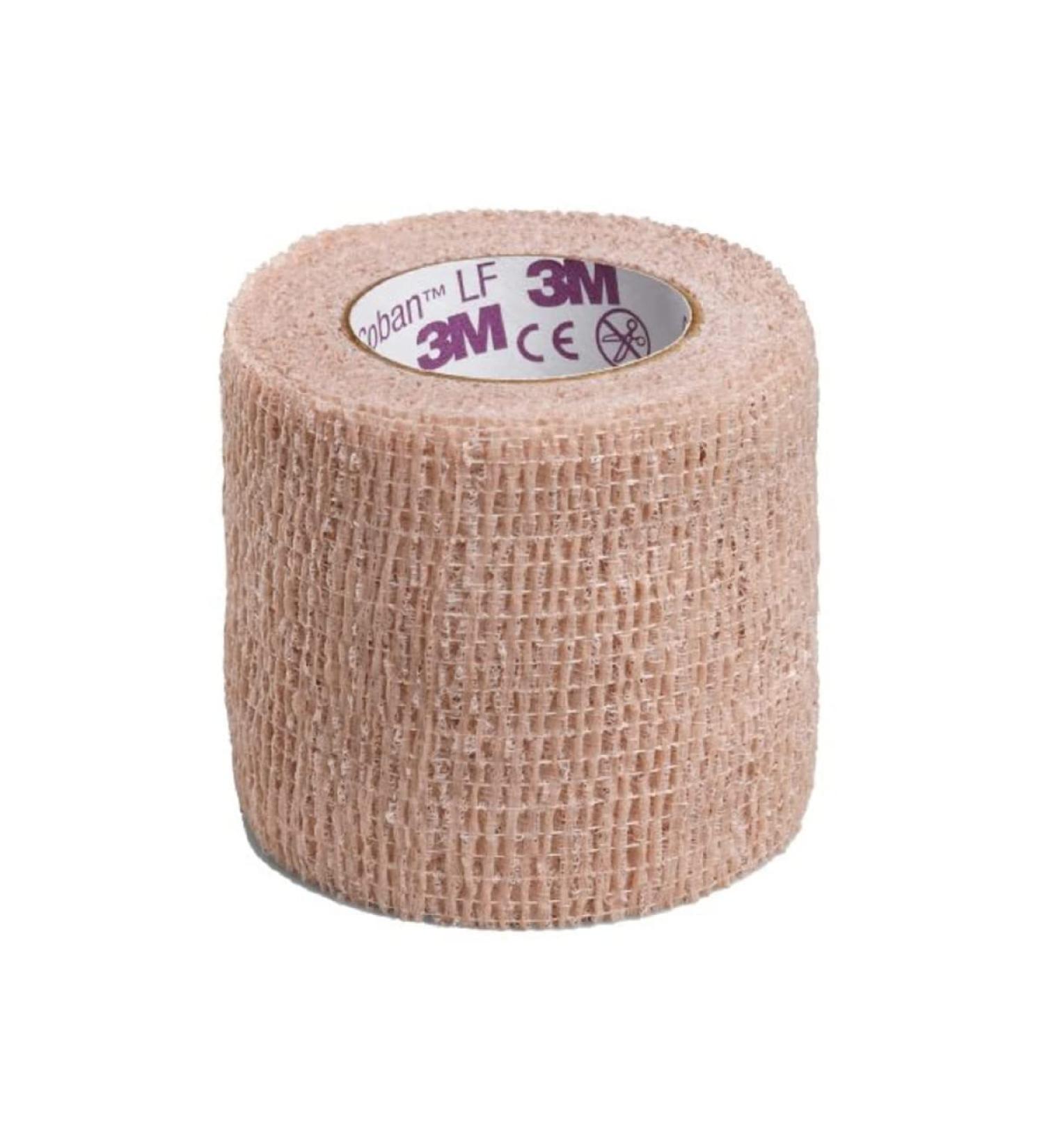 3M Coban Self Adherent Wrap - Tan - 2 x 5 yds (Pack of 3) - Buy Online on GoSupps.com