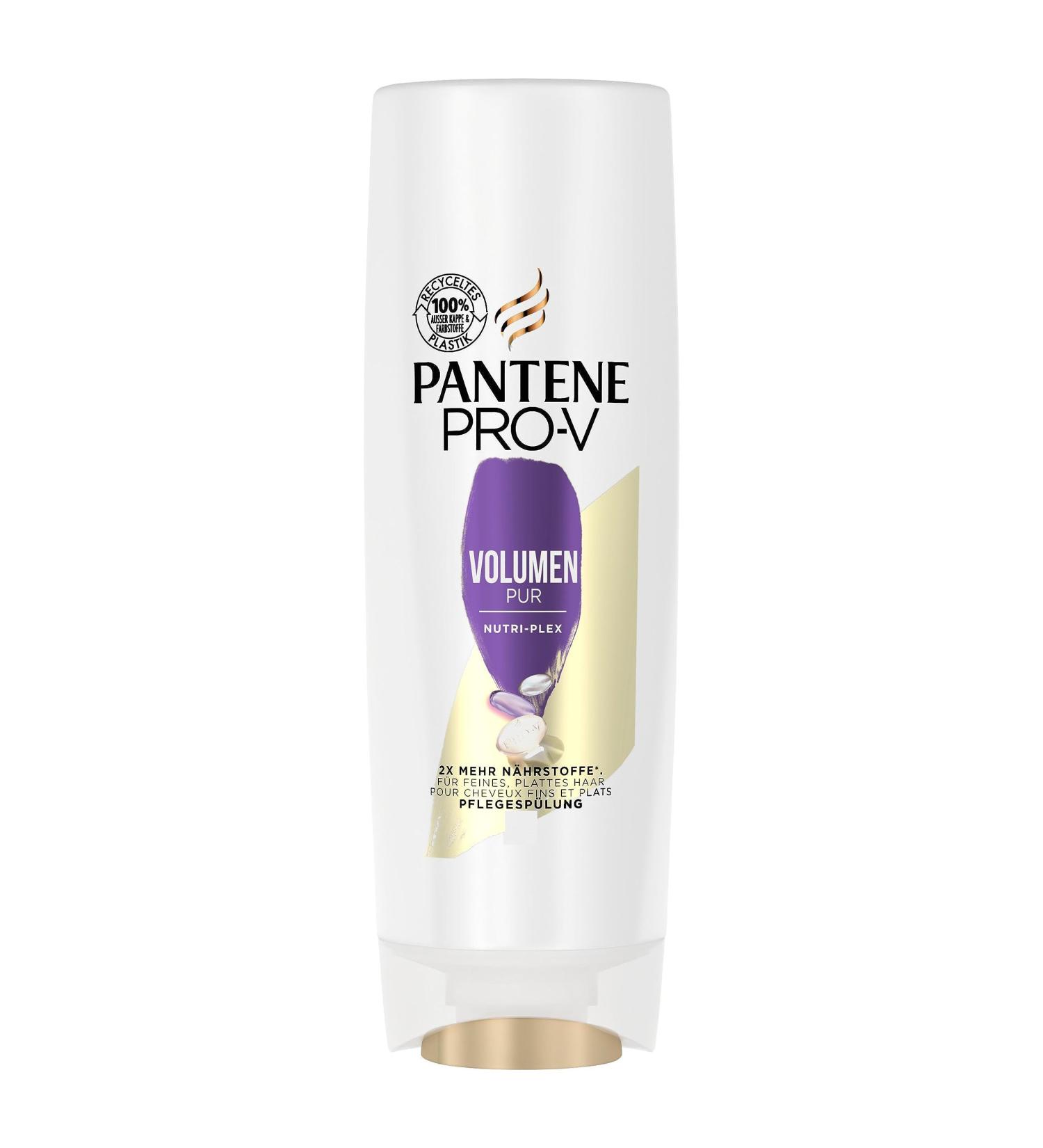 Pantene Pro-V Volume PUR Nursing Flushing - 200ml | 2x Nutrients Regenerate Fine Hair | International Shipping - Buy Online on GoSupps.com