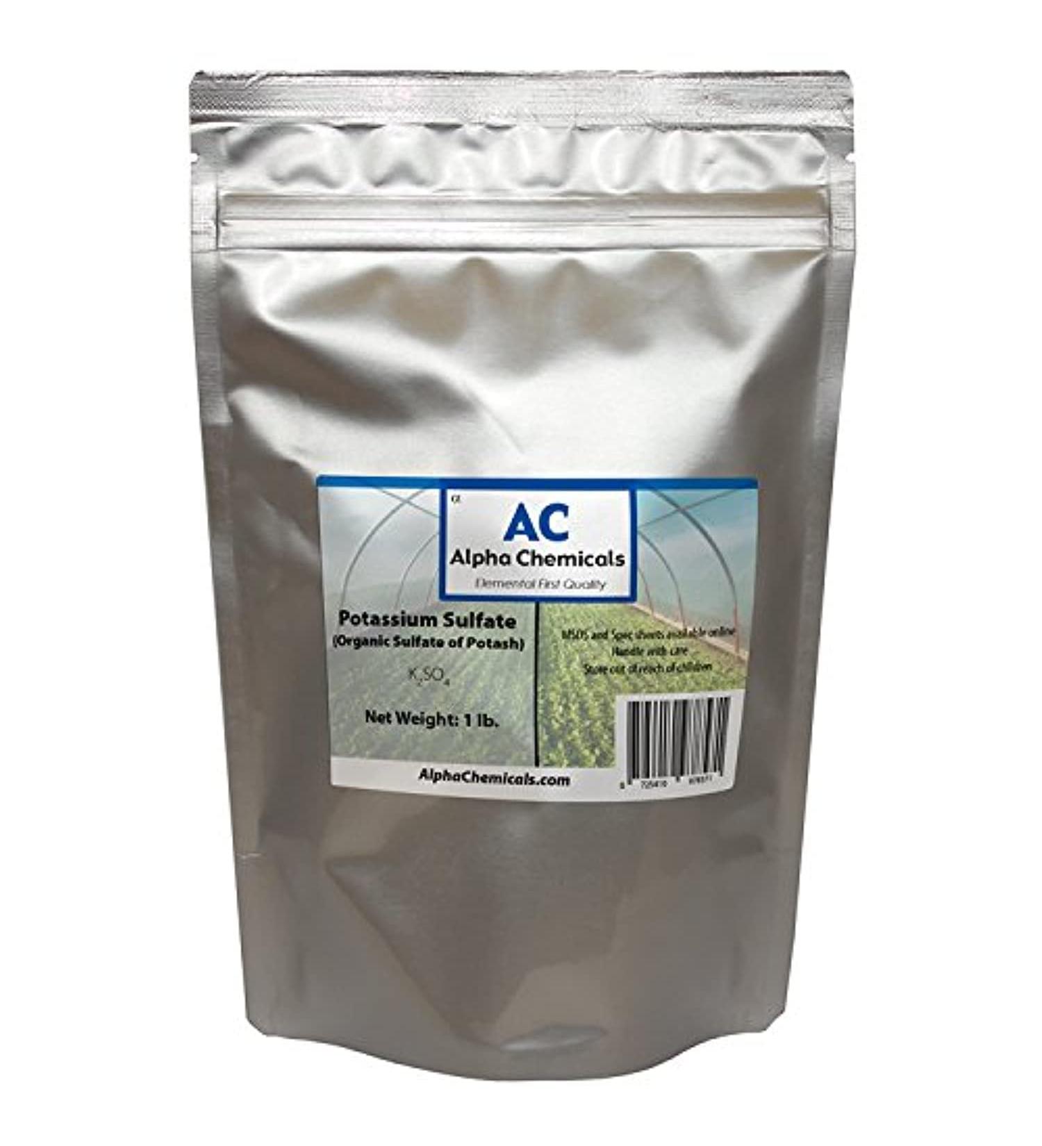 1 Pound - Potassium Sulfate - Sulfate of Potash