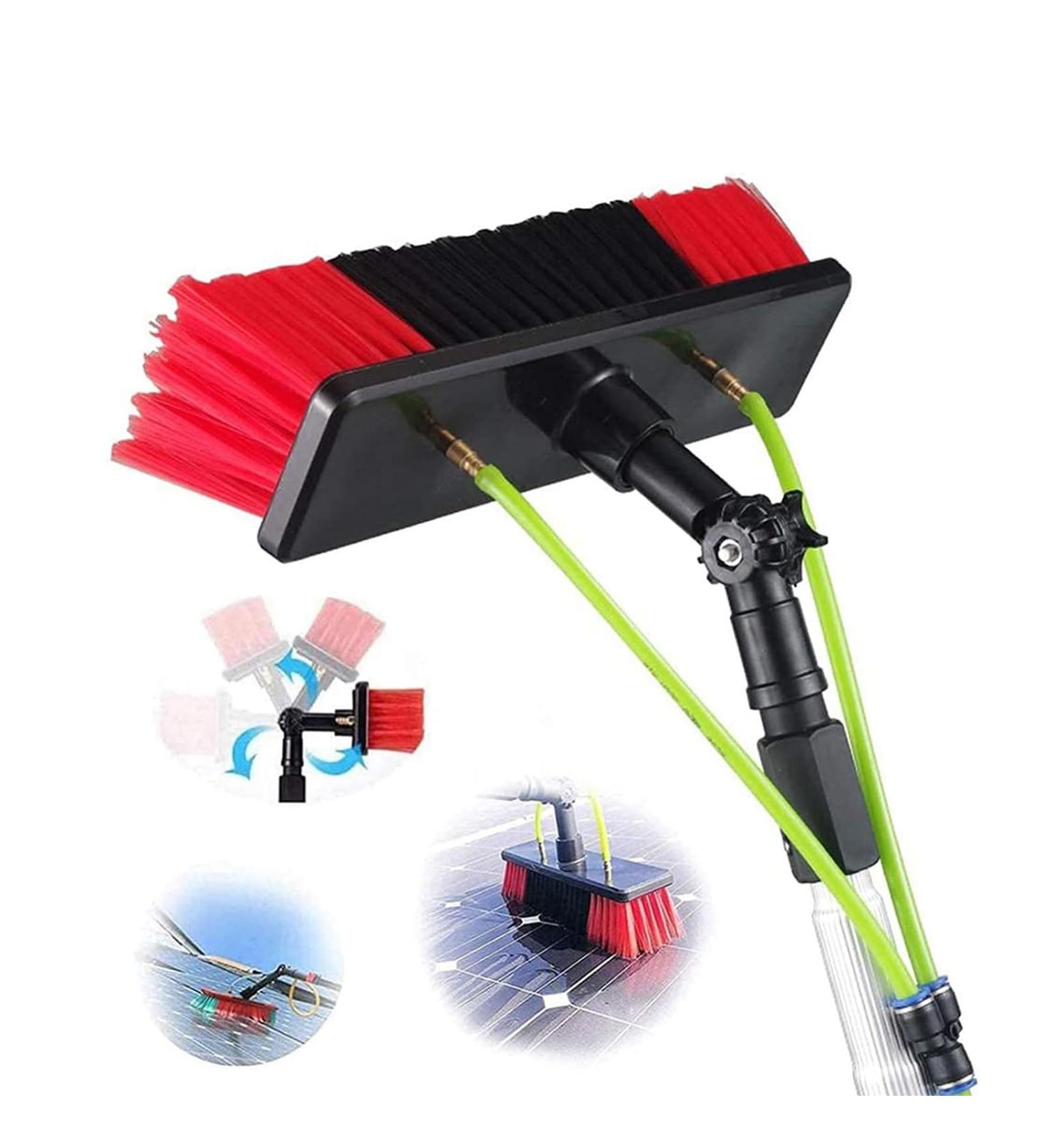 photovoltaic cleaner window cleaning pole Window Cleaning Water-fed Pole 30ft Extendable Telescopic Brush Squeegee Attachment With Backpack Window Professional Washer Kit (Size : 6m/19.6ft) - Buy Online on GoSupps.com