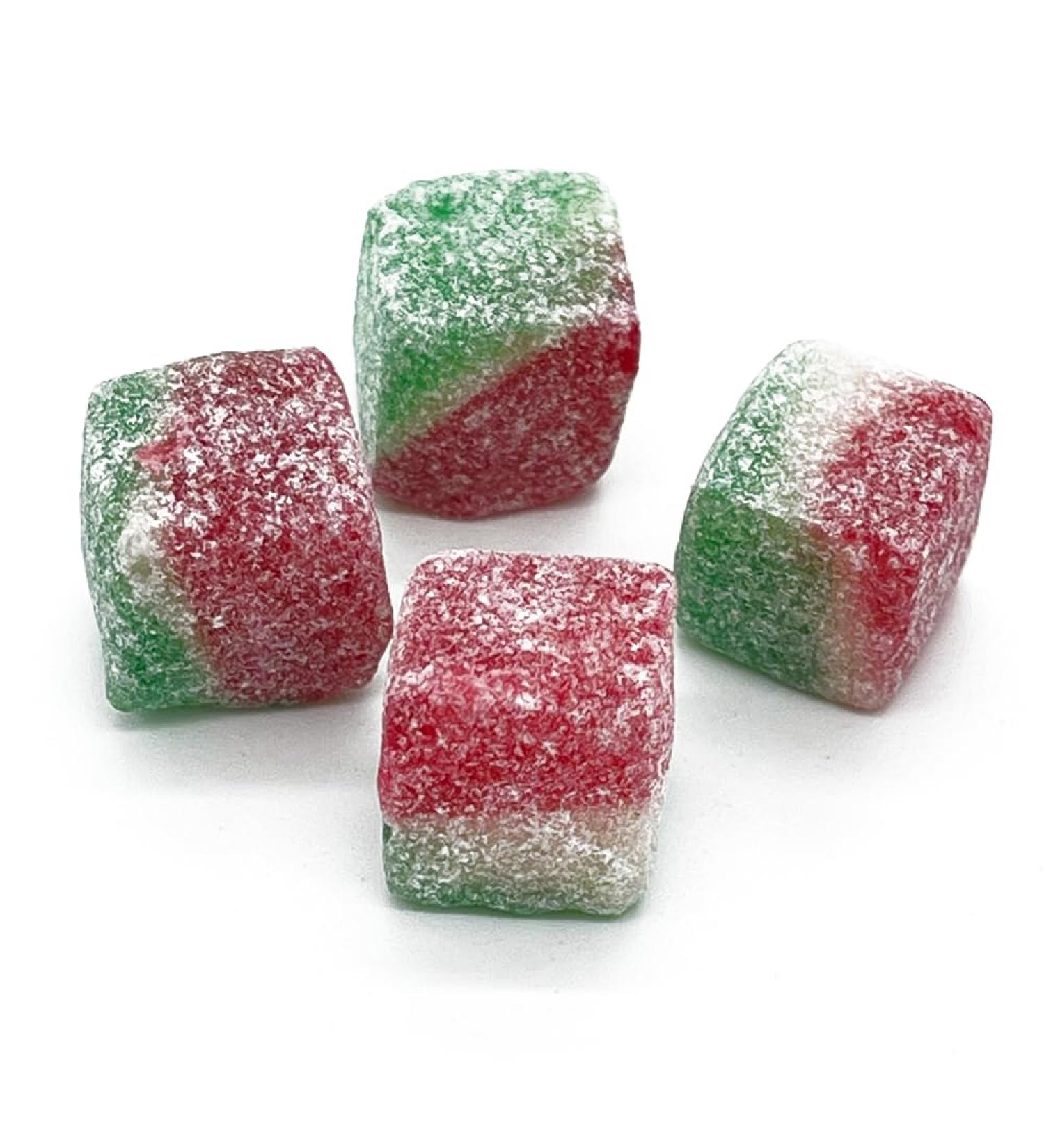 Watermelon Cubes - 1000g Hard Boiled Sweets