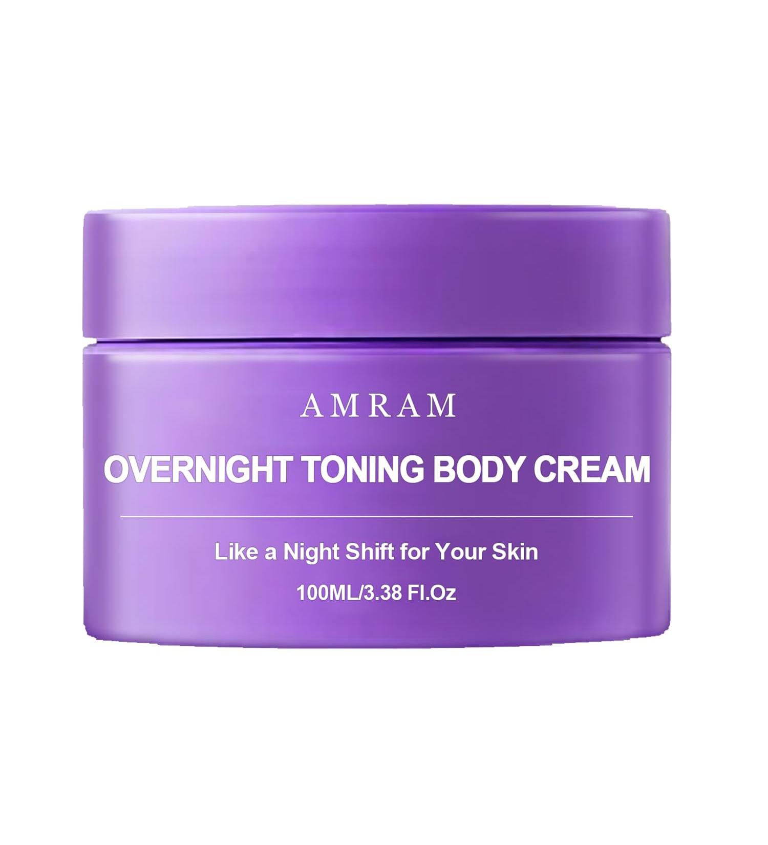 AMRAM Overnight Toning Whip Body Firming Whip That Works While You Sleep Skin Tightening Body Firming Cream For Women - Target The Appearance Of Loose Skin. - Buy Online on GoSupps.com