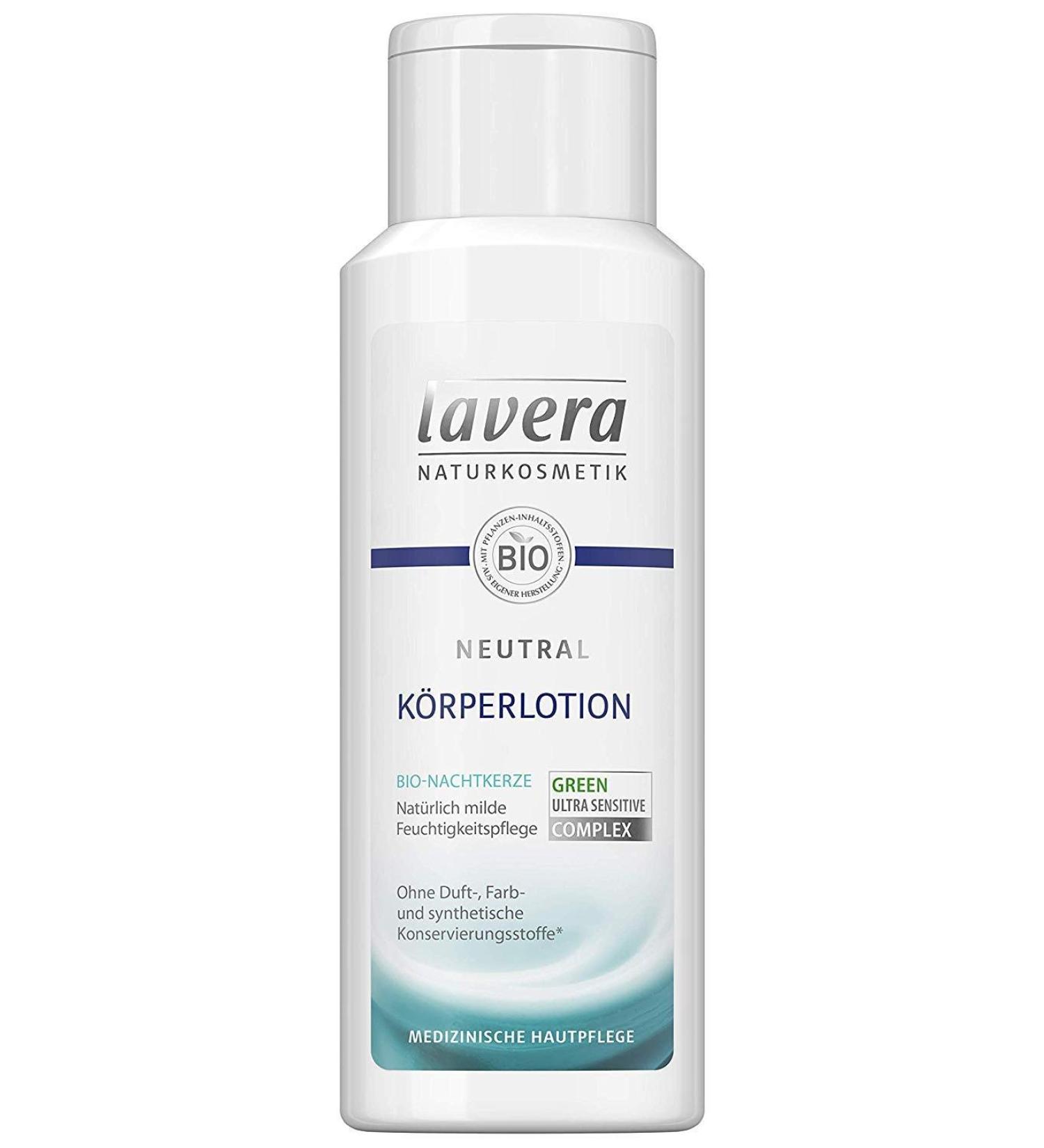 Lavera Body Lotion Neutral Body Lotion with Organic Evening Primrose & Organic Jojoba 3 Pack (3 x 200ml)