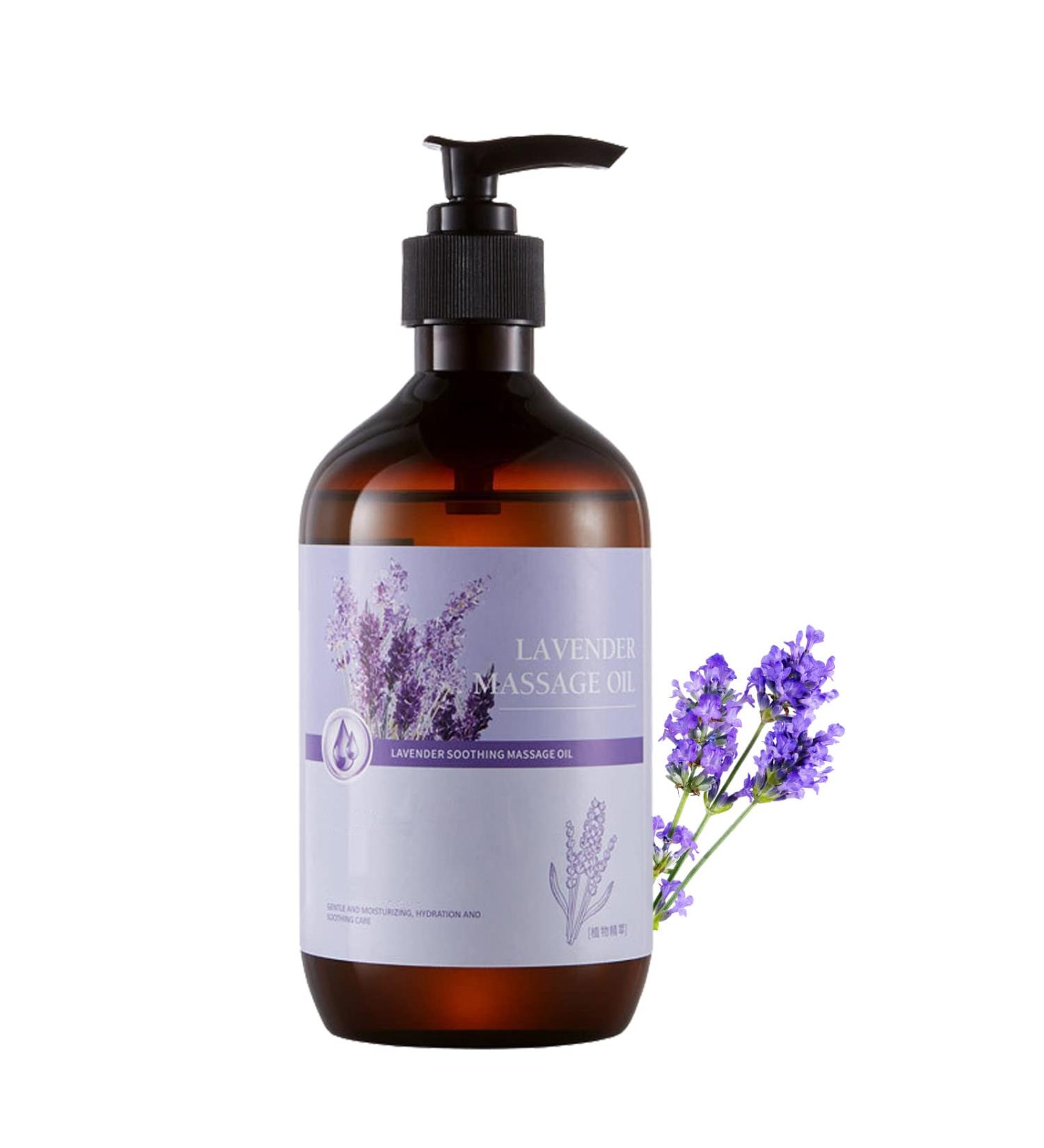 Massage Oil for Relaxing Warming Joint Pain Sensual Massage Oil Lavender Massage Oils for Massage Therapy Moisturizing Massage Oil for Men and Women (Lavender Flavor) - Buy Online on GoSupps.com