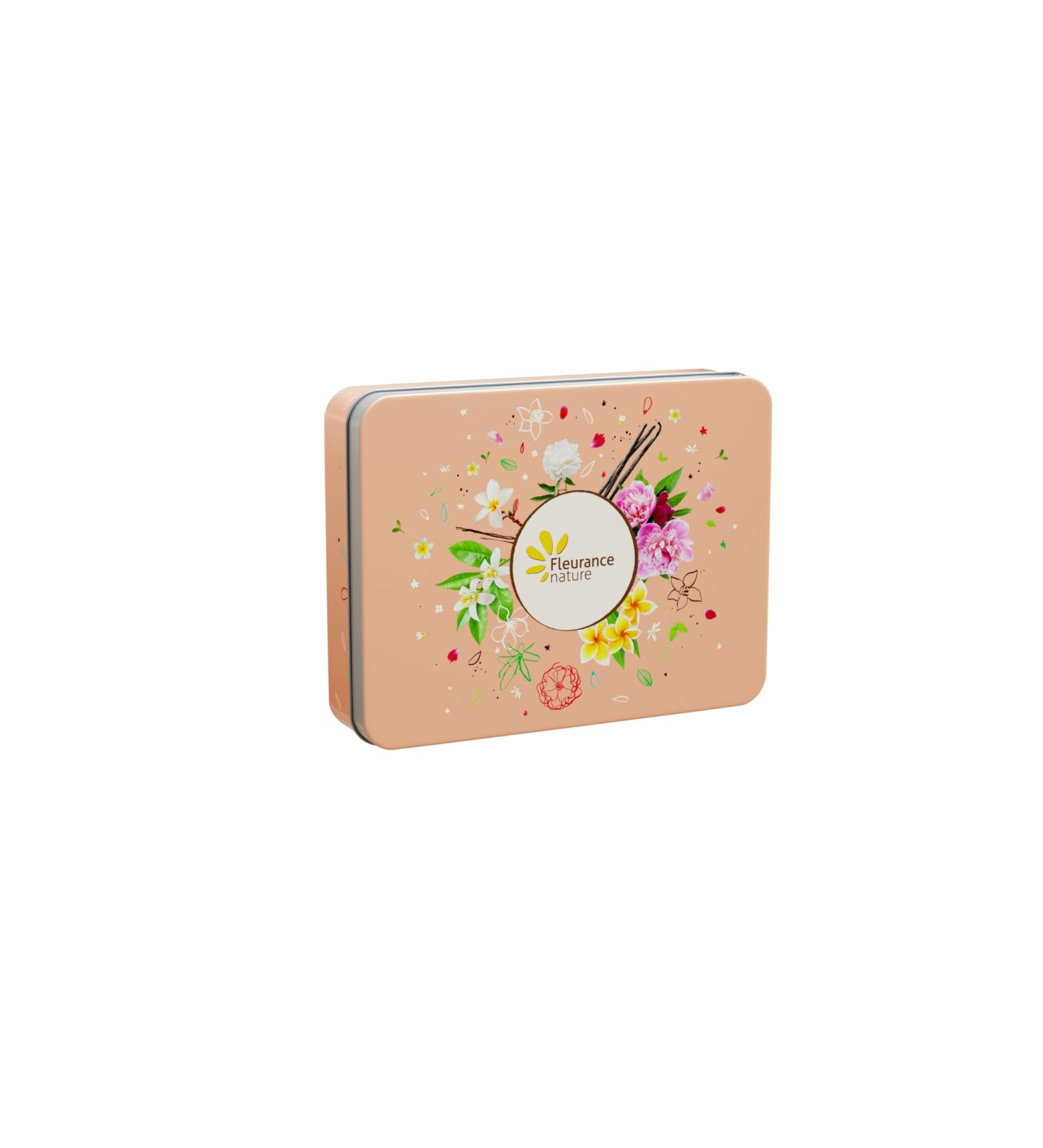 Fleurance Nature - Evasion Floral Hand Cream Set - Certified Organic Cosmos Ecocert- Gift Set for Women - 4x 30ml - Women's Beauty Box Bio-Orange Blossom-Tiara Flower-Peony-Vanilla-24651 - Buy Online on GoSupps.com