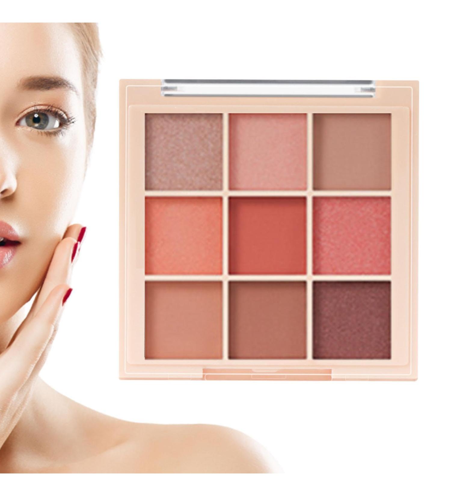 Palette de fards paupi res - Fard paupi res - Palette de maquillage pour femme - Palette de maquillage pour femme - Palette de 9 fards paupi res - Palette de fards paupi res - Contour durable 7184-03# Plaque dor e bris e au pamplemousse - Buy Online on GoSupps.com