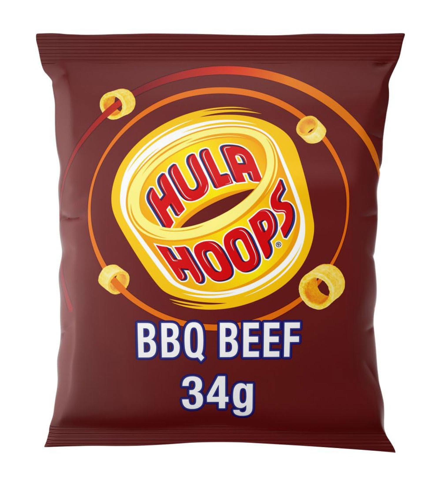 Hula Hoops 32x34g (Barbeque Beef)