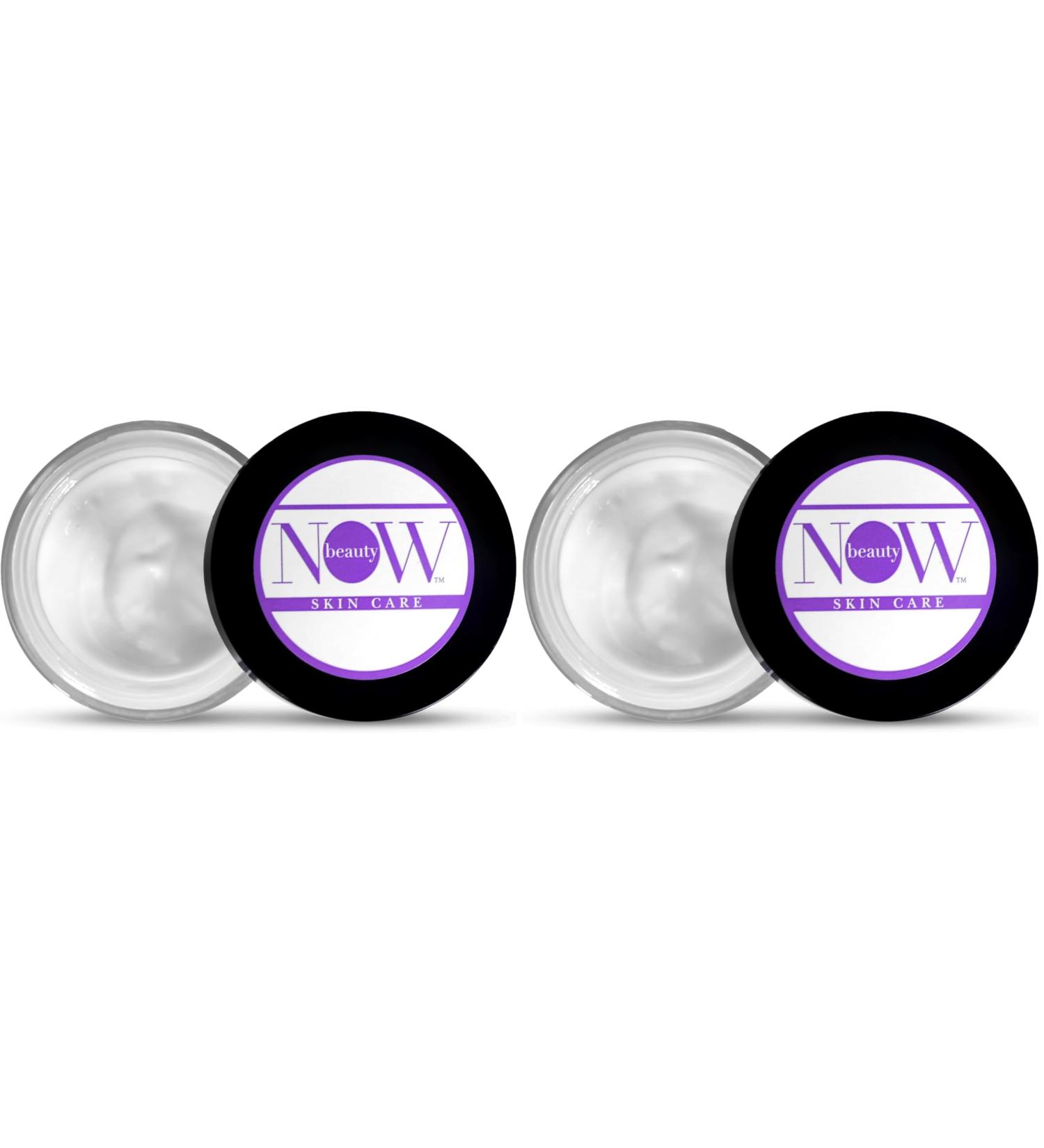 NOW BEAUTY Polyglutamic Plus Hyaluronic Acid Night Cream - Deeply Hydrating Moisturizer - Overnight Anti-Aging Cream for Face - Vegan Sulfate & Paraben Free - For Men & Women - Travel Size - 1.7 oz 1.72 Fl Oz (Pack of 2) - Buy Online on GoSupps.com