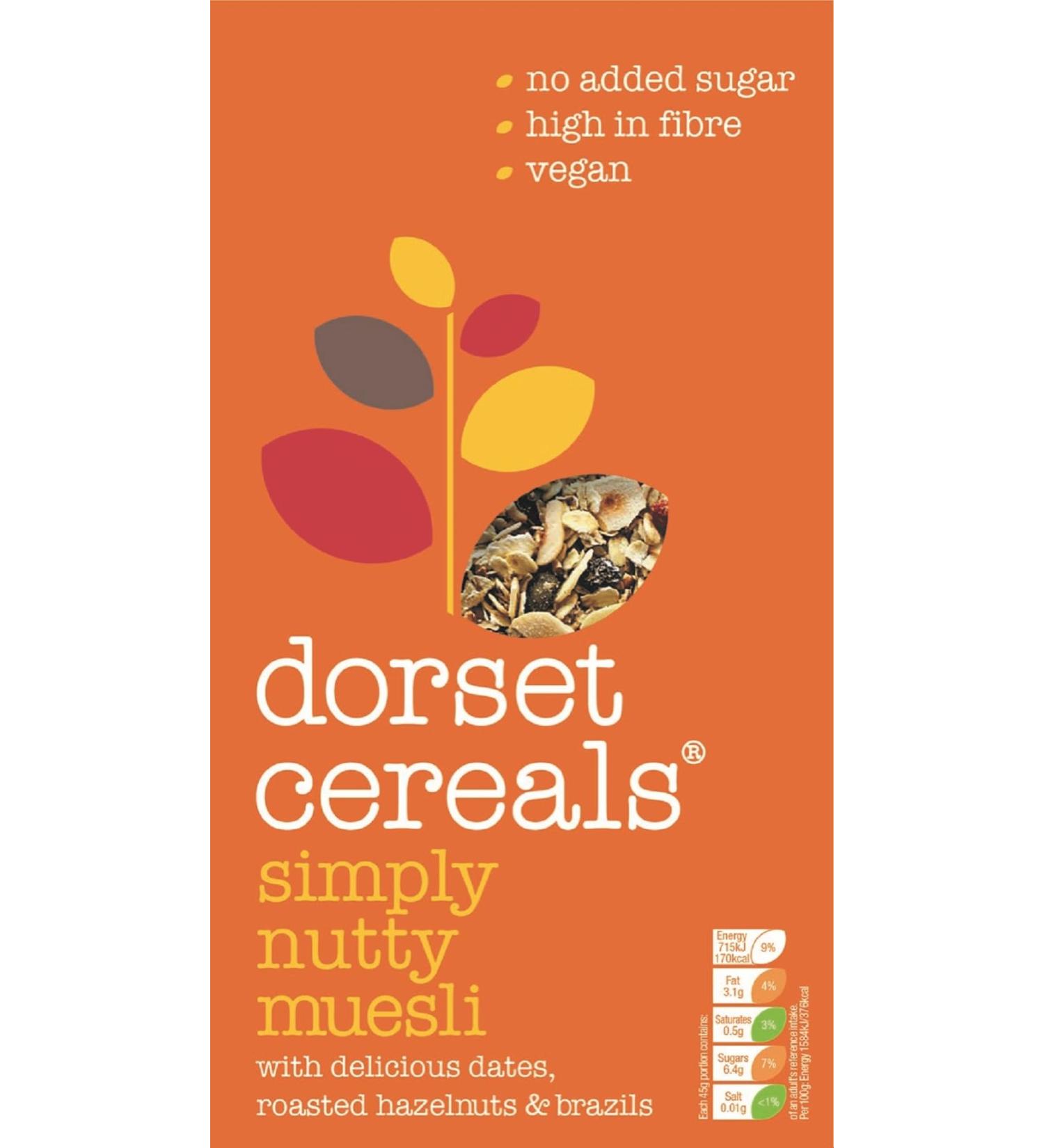 My Africa Store DhaDorset Museli Simply Nutty 5x410g MAS