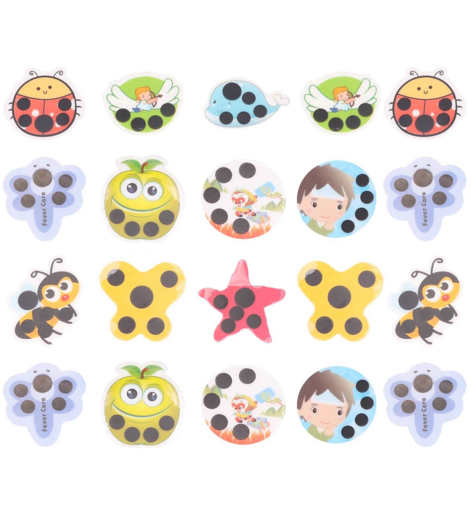 Iplusmile 20-Pack Forehead Thermometer Stickers - Fever Temp Strips for Babies & Kids - Accurate Temperature Measurement at Home & Outdoors - Buy Online on GoSupps.com