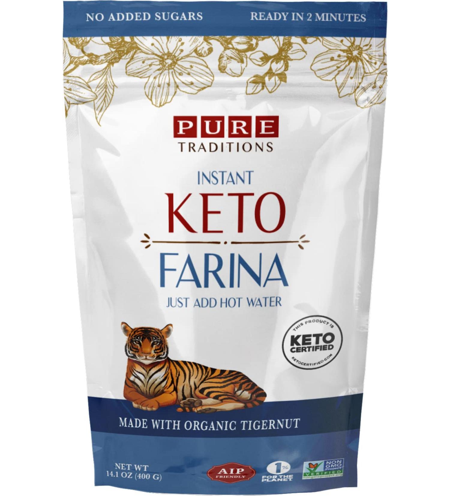 Instant Farina  AIP Friendly  Certified Paleo  Gluten & Grain Free (14 Ounce) 14 Ounce (Pack of 1) - Buy Online on GoSupps.com